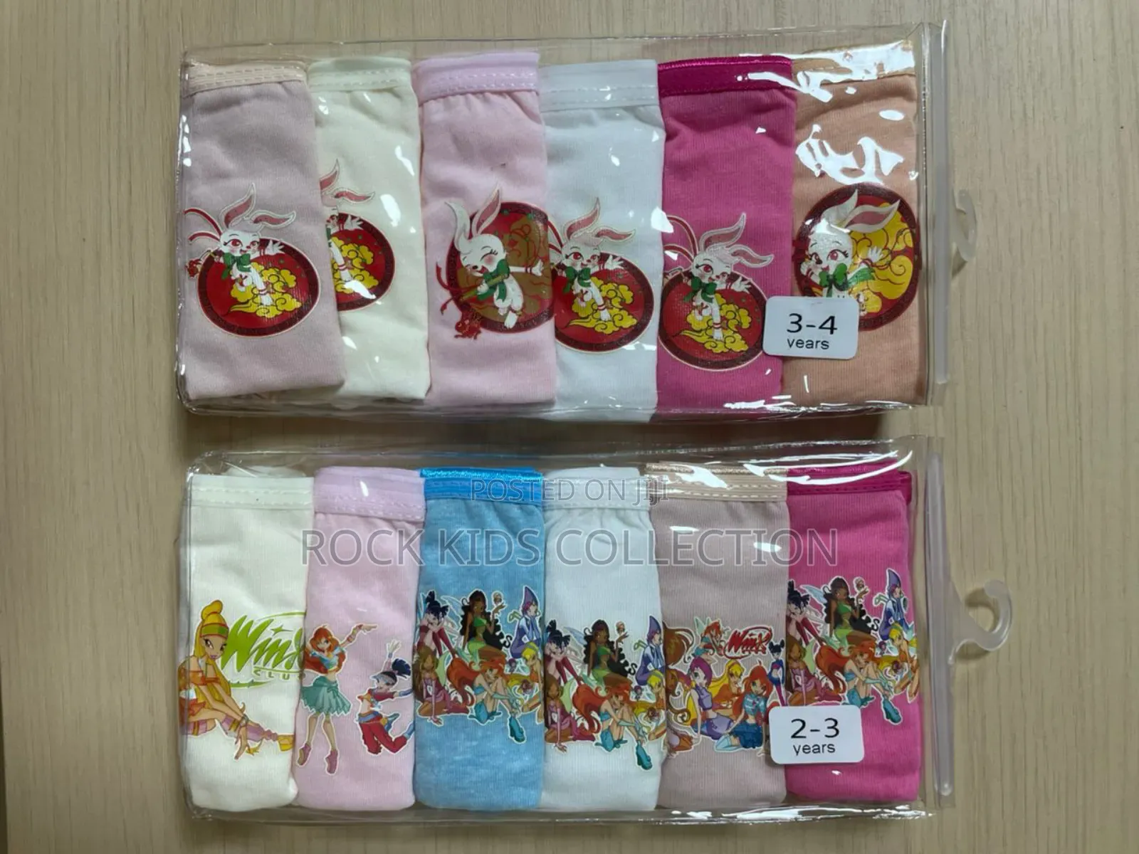 Girls 6in1 Character Panties