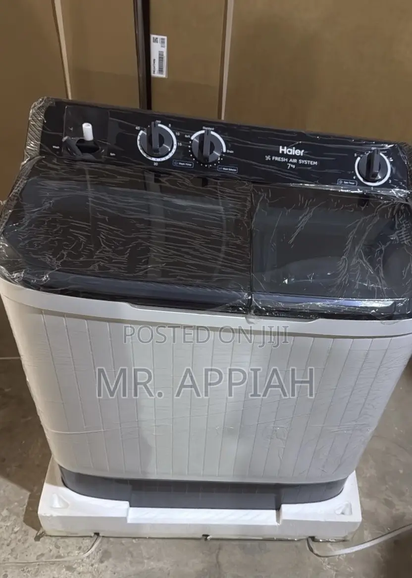 Spin Dry Semi-Automatic Haier 7kg Electric Washing Machine 