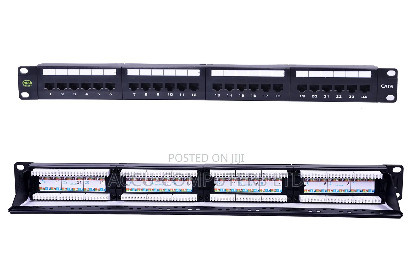 D-Link 24 Port 8way Cat 6 Patch Panel