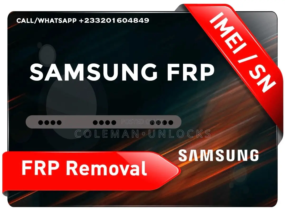 Samsung FRP Unlock Service