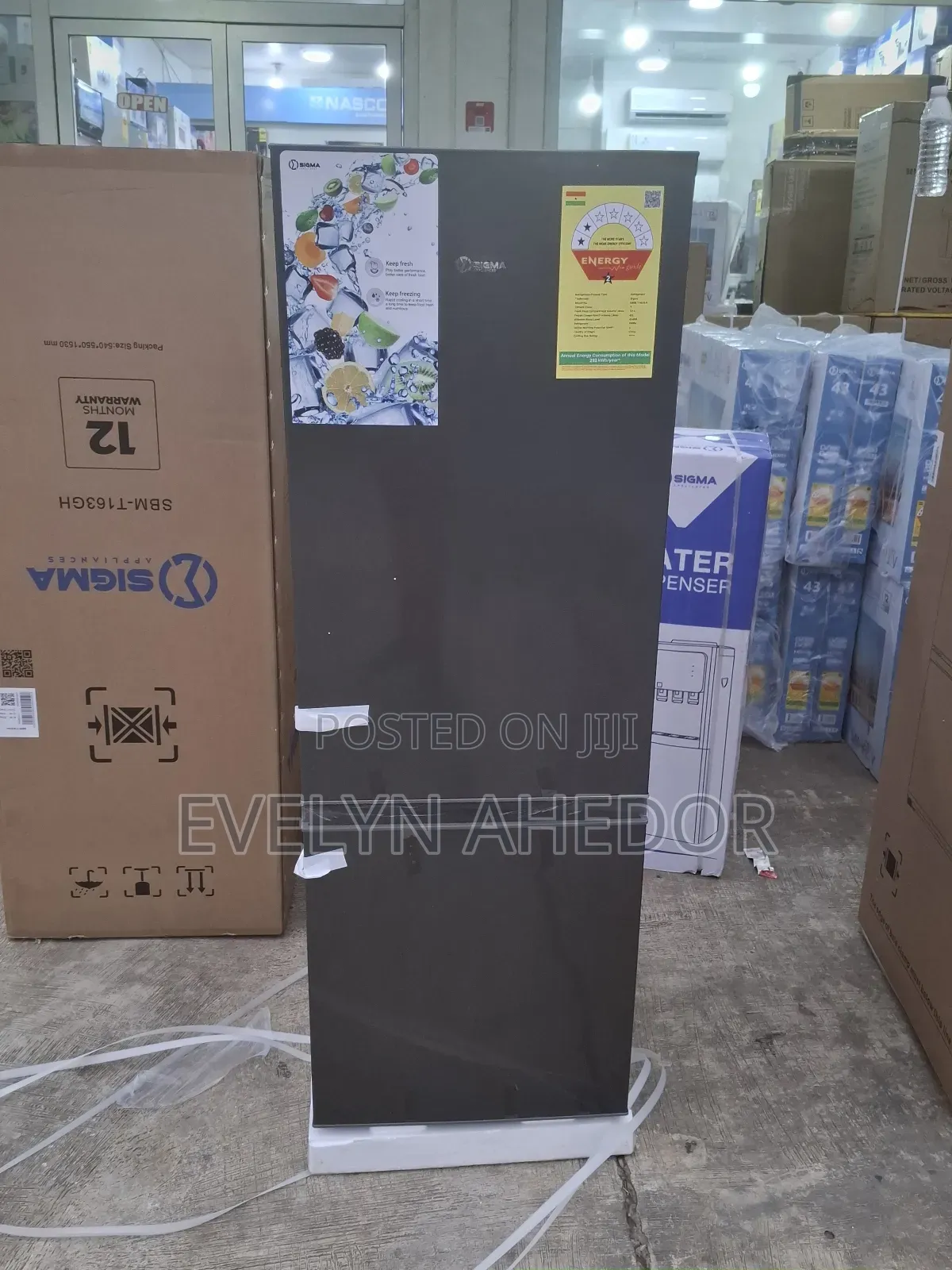 Specious Sigma Down Freezer 163 Litres With Storage Side Brand New