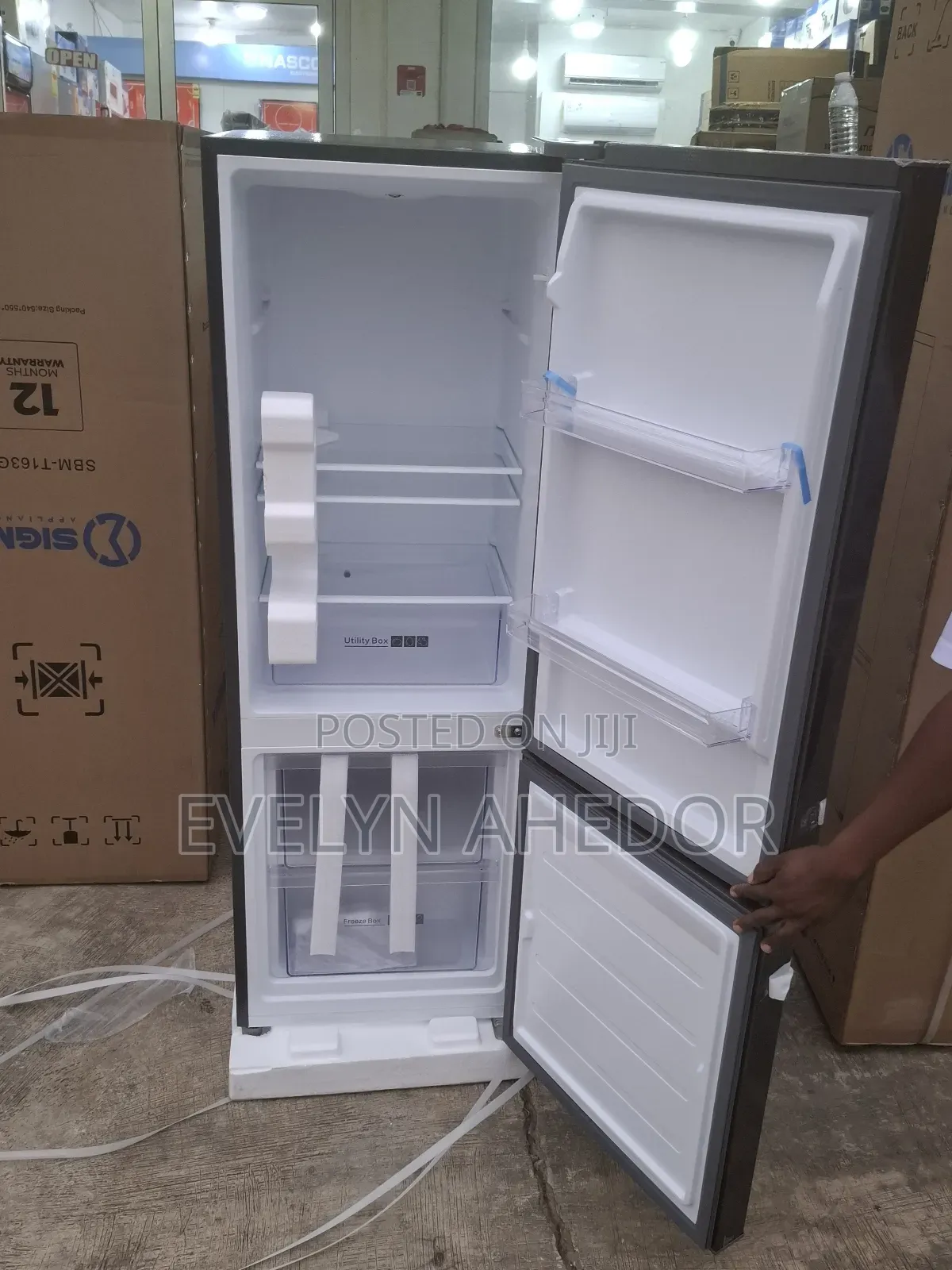 Specious Sigma Down Freezer 163 Litres With Storage Side Brand New