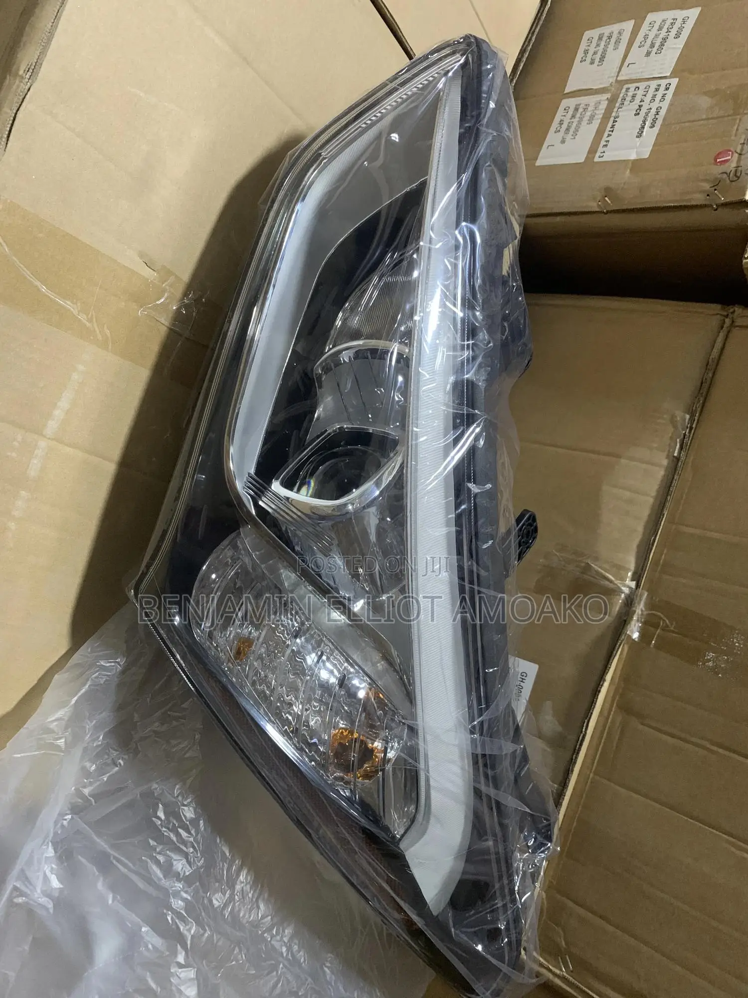 Hyundai Santa Fe 2013-2015 Headlights Led Type
