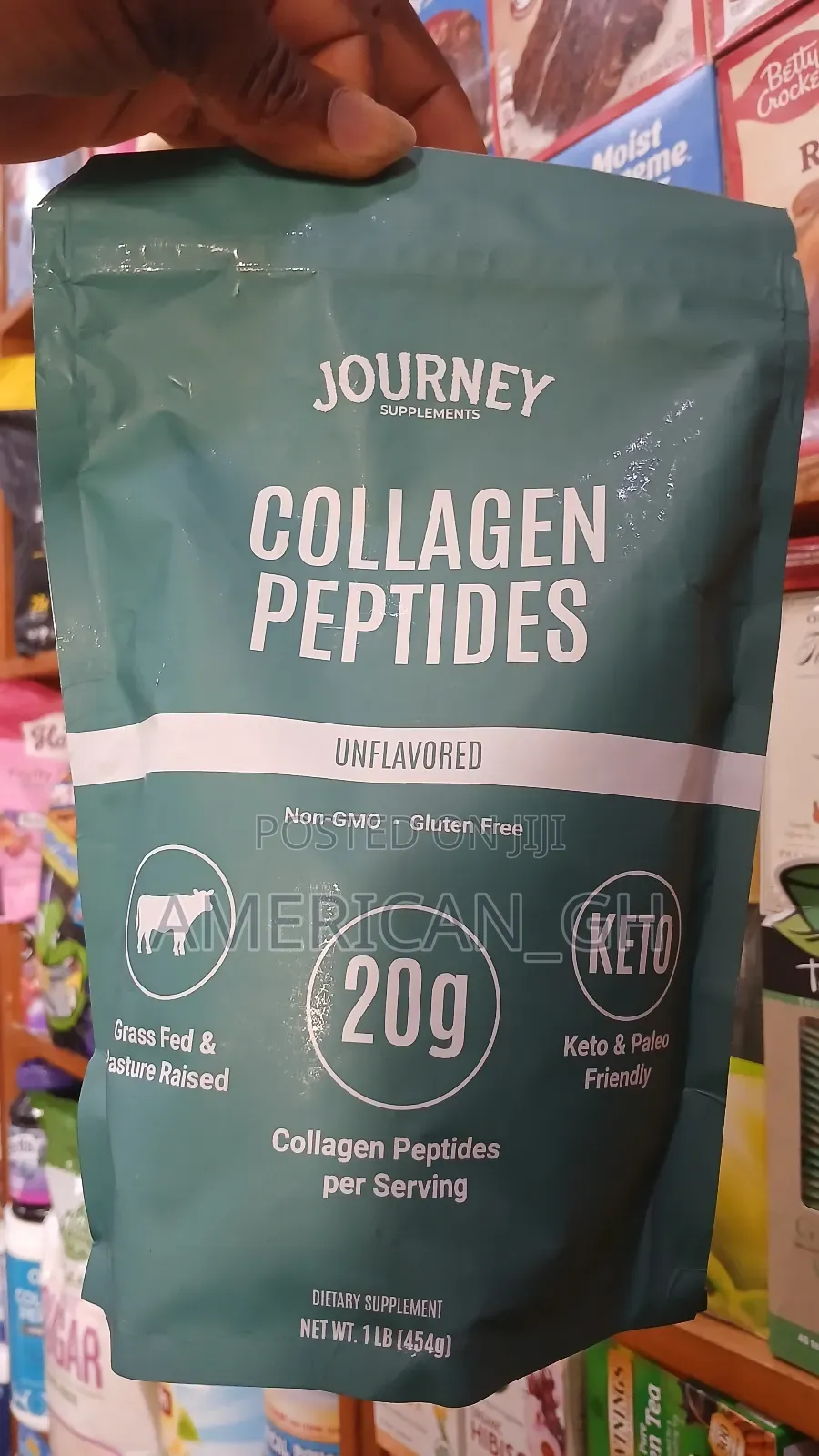 Collagen Peptides Dietary Supplement, 454g
