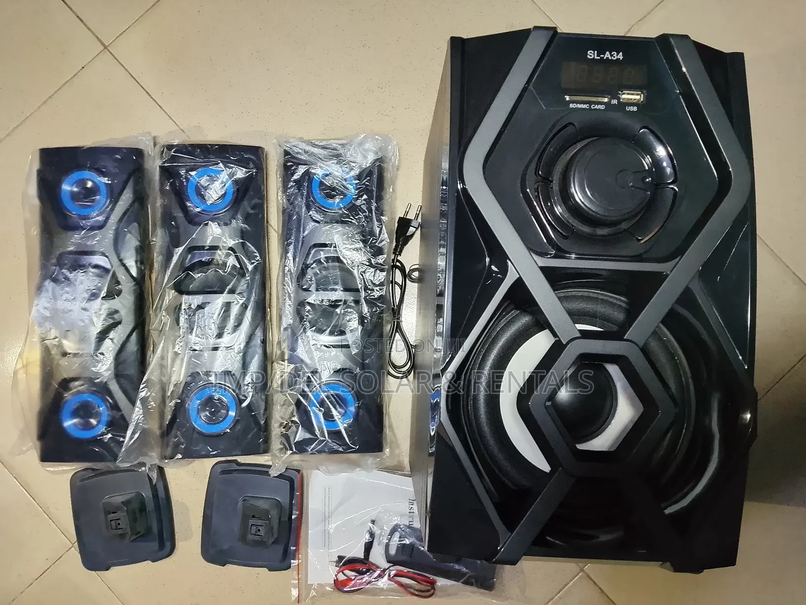 Bluetooth Speaker Home Theater System - Sound System Sound Bar