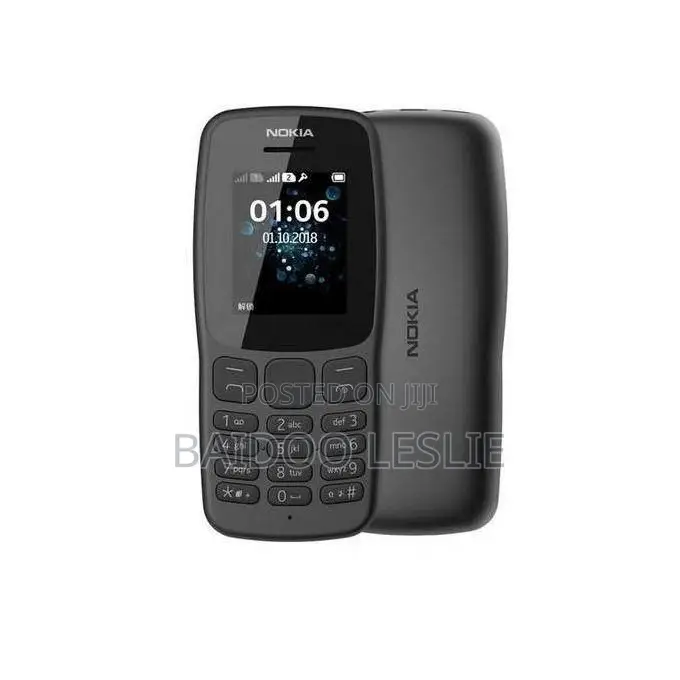 New Nokia 106 Black