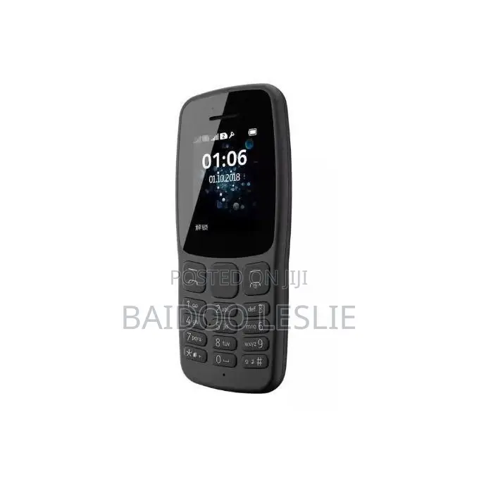 New Nokia 106 Black
