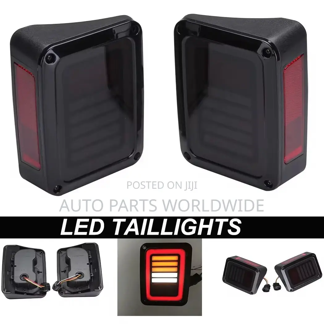 Jeep Wrangler Led Tail Lights 2007-2017