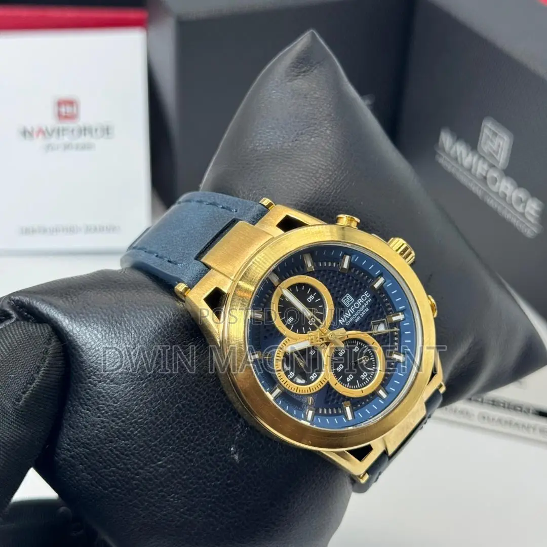 Naviforce Nf8073 Men's Quartz Chronograph Watch
