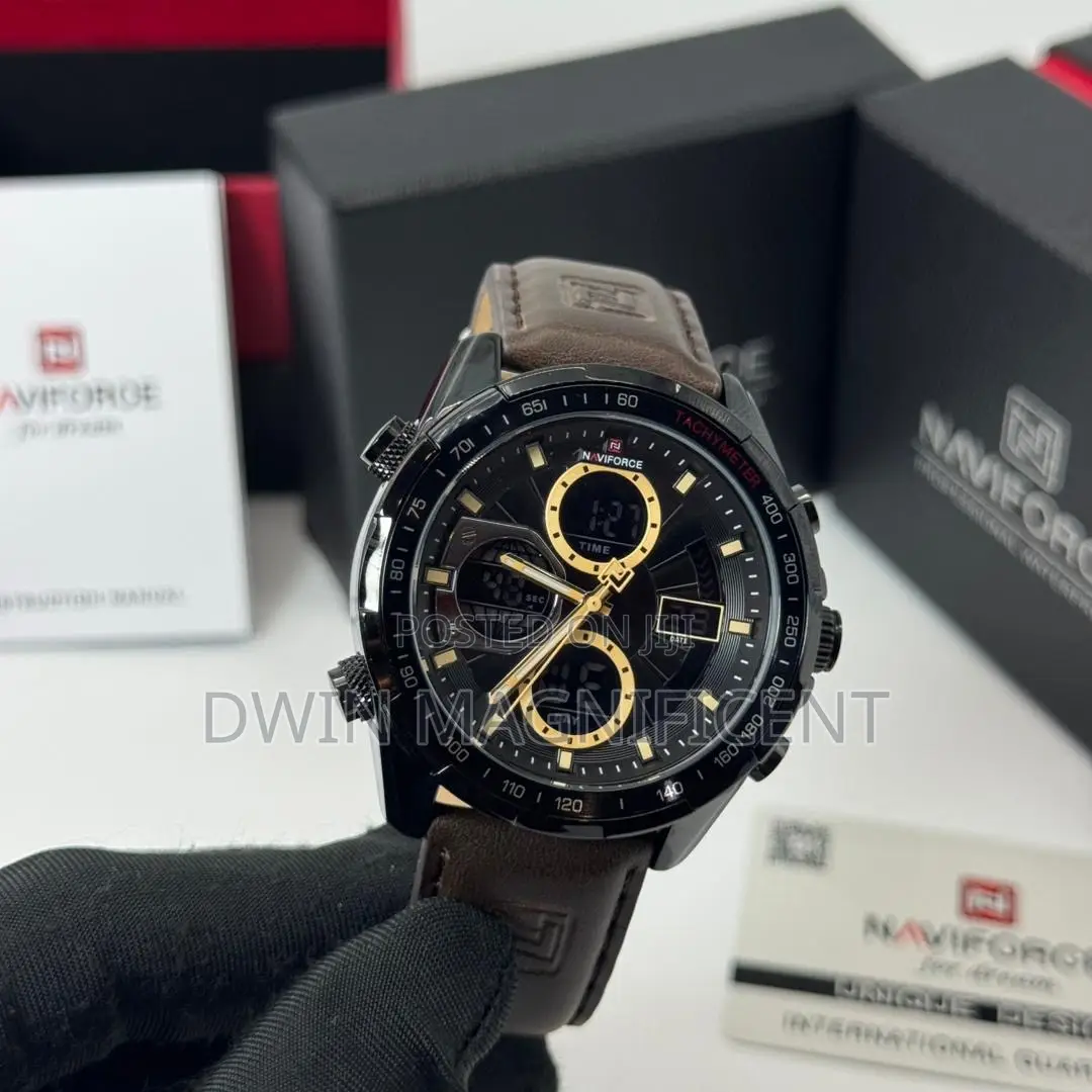 Naviforce Nf9197l Analog and Digital Quartz Watch