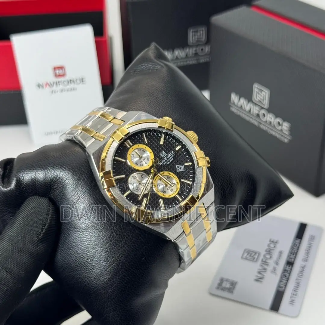 Naviforce Nf8042 Men's Quartz Chronograph Wristwatch