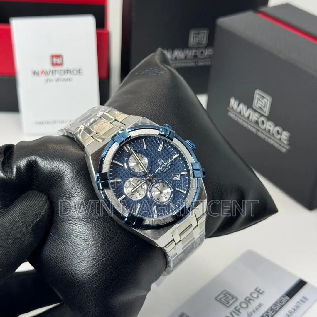 Naviforce Nf8042 Men's Quartz Chronograph Wristwatch