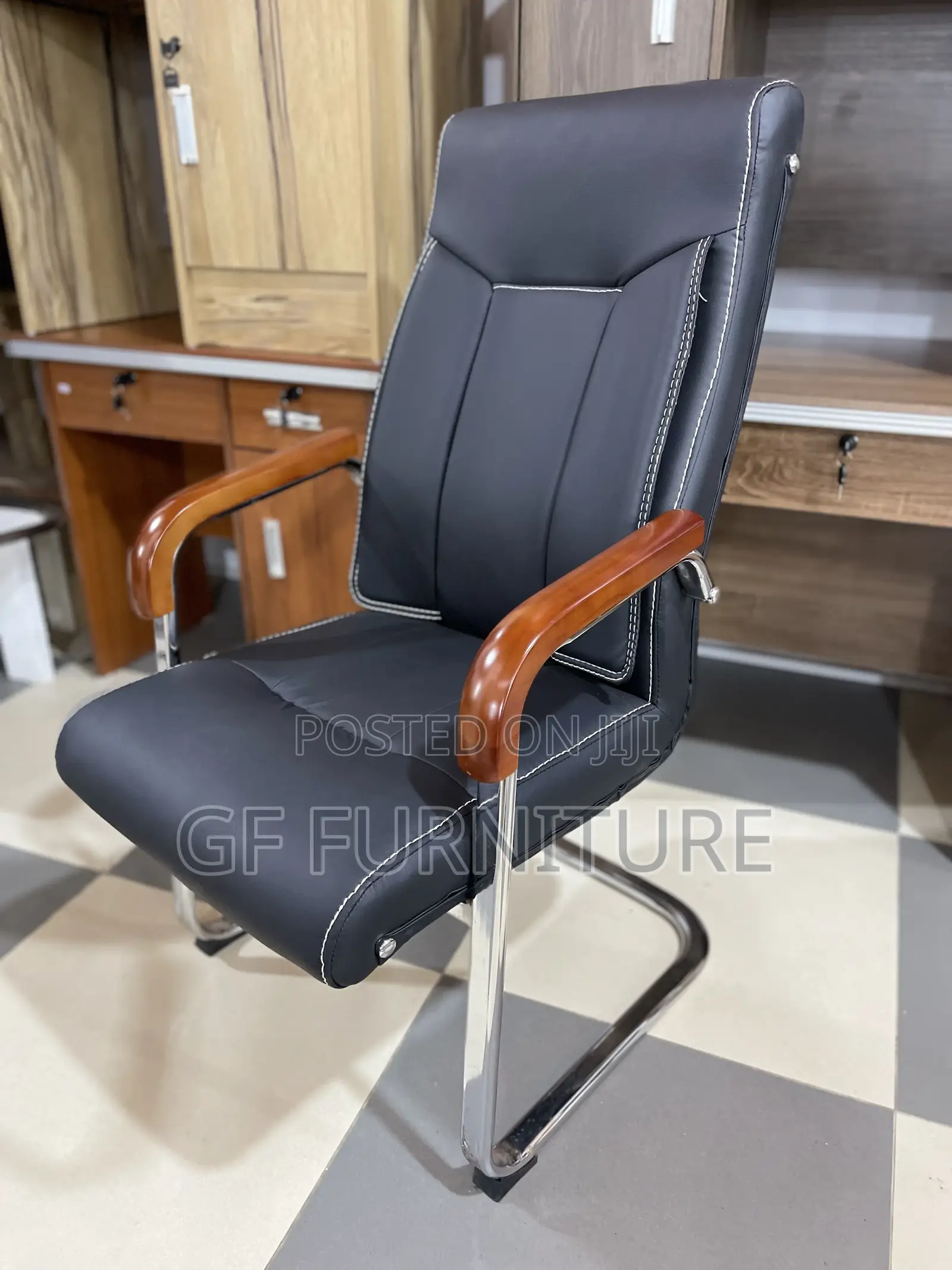 Pu Leather Executive Visitor/Conference Chair