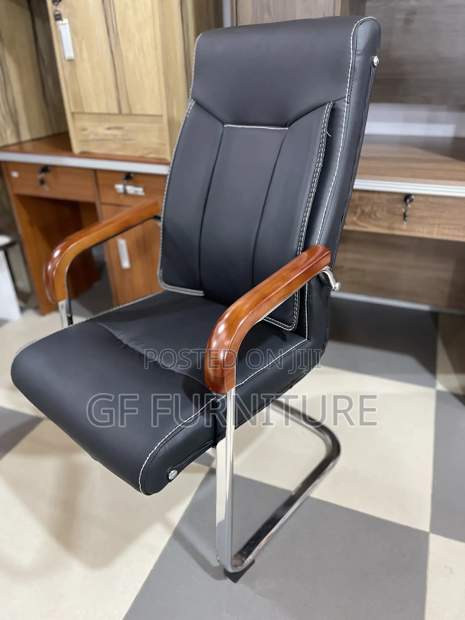 Pu Leather Executive Visitor/Conference Chair