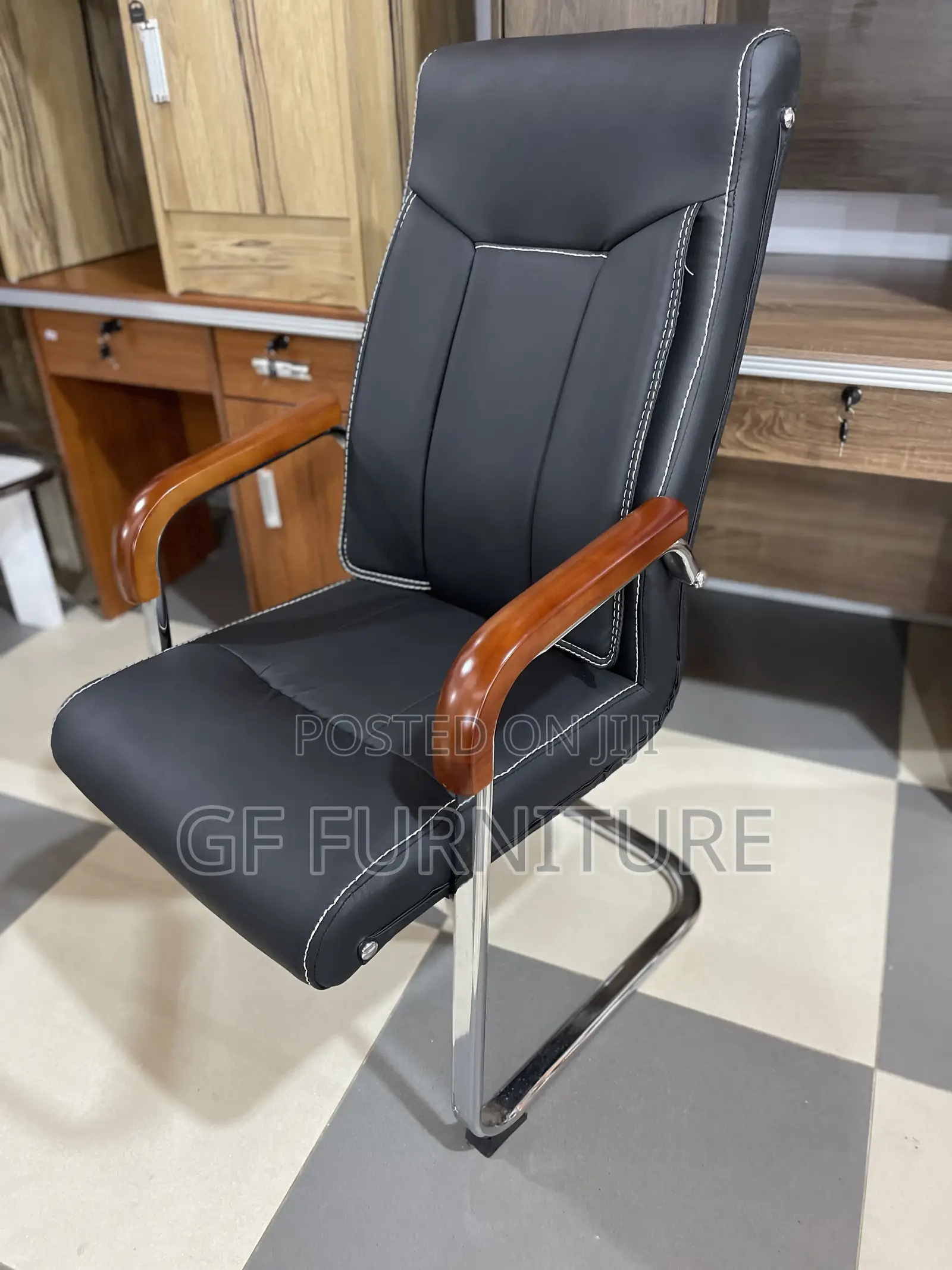 Pu Leather Executive Visitor/Conference Chair