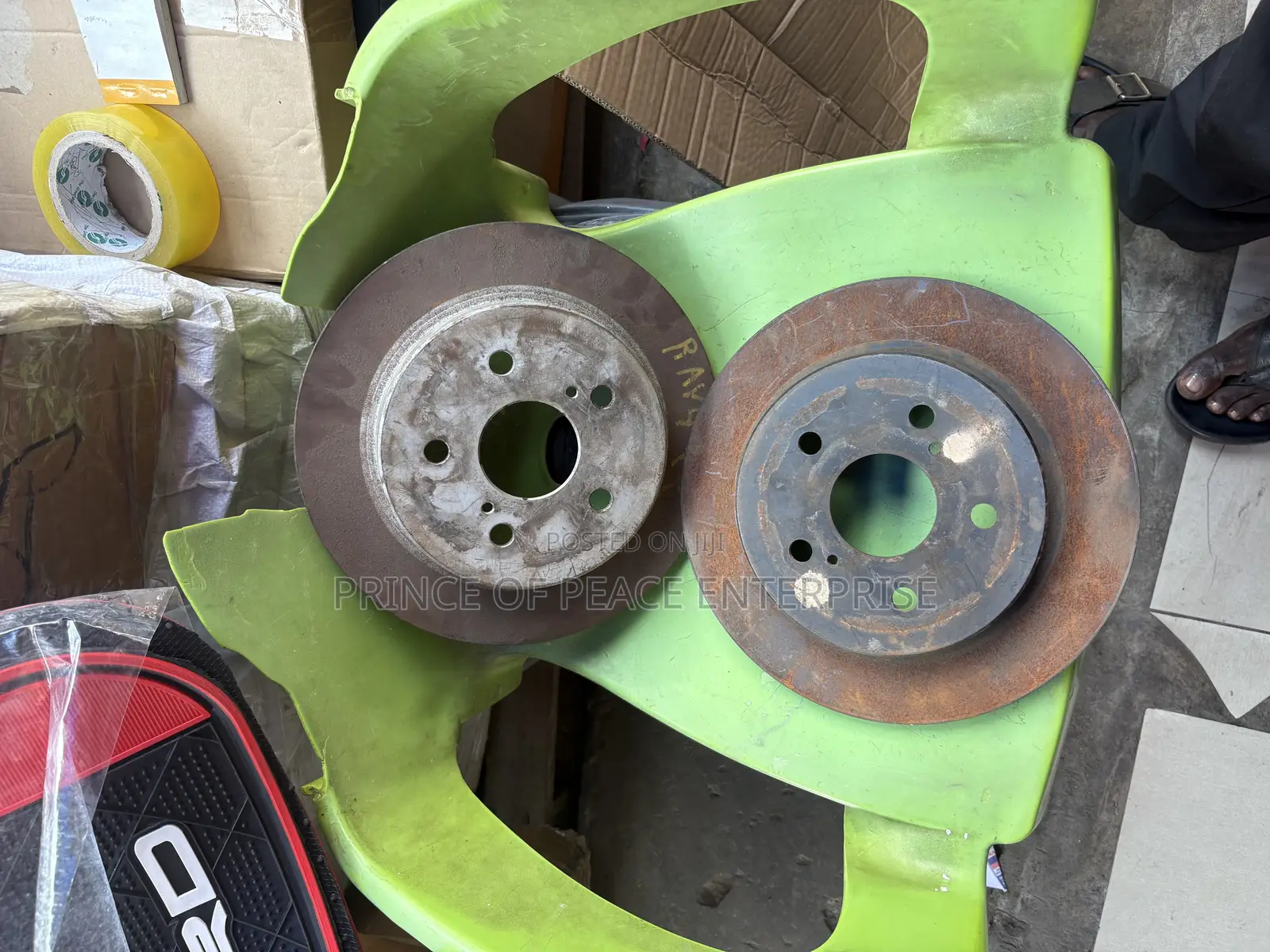 Toyota Rav 4 2019 2020 2021 Back or Rear Brake Disc Home Used