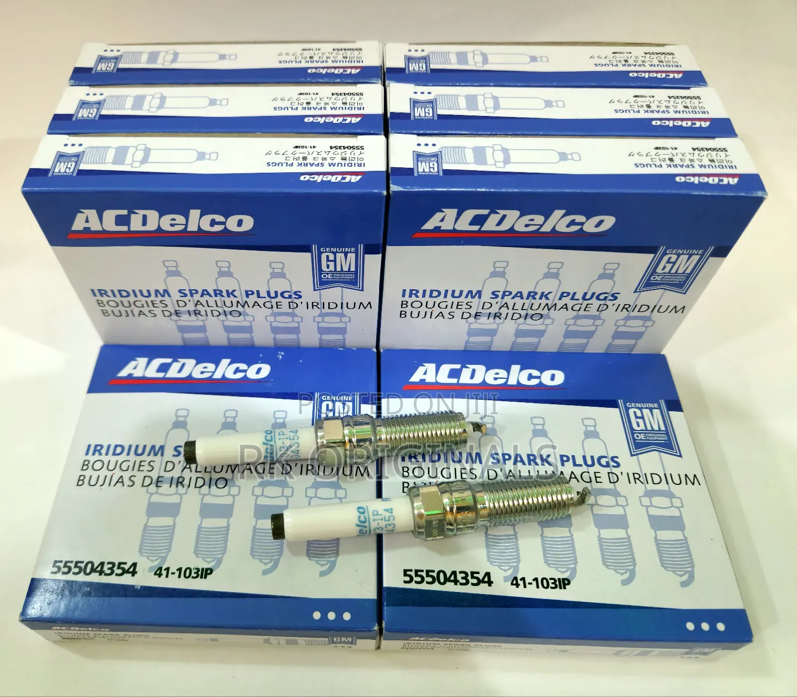 Ac Delco 41-103ip Spark Plugs X4pcs For Gmc Acadia From Usa🇺🇸
