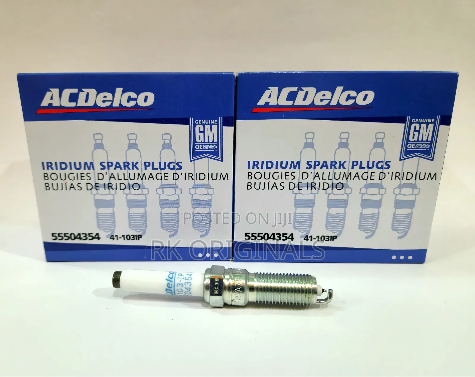 Ac Delco 41-103ip Spark Plugs X4pcs For Gmc Acadia From Usa🇺🇸