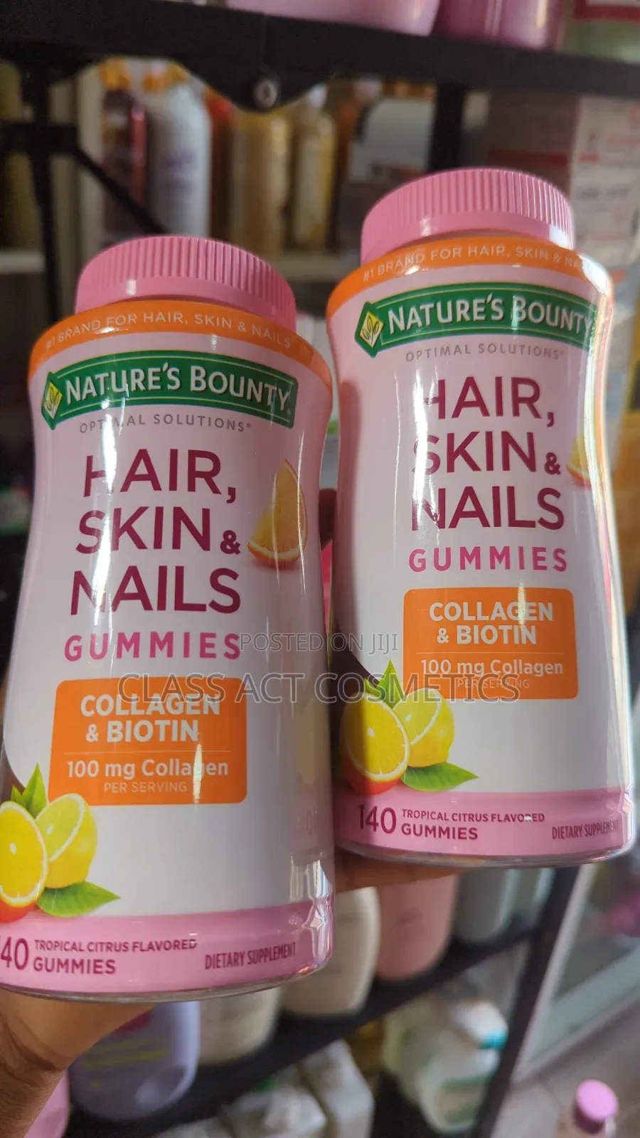 Nature's Bounty 140 Collagen and Biotin Gummies