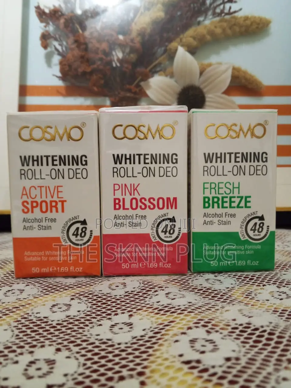 Cosmo Whitening Roll-on Deodorant