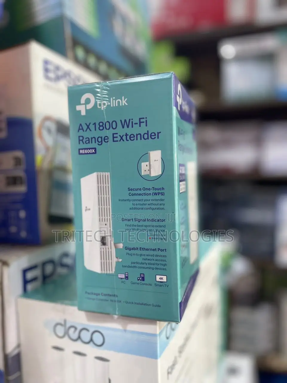 Tp-link Wifi Range Extender Re605x Ax1800 Wifi 6