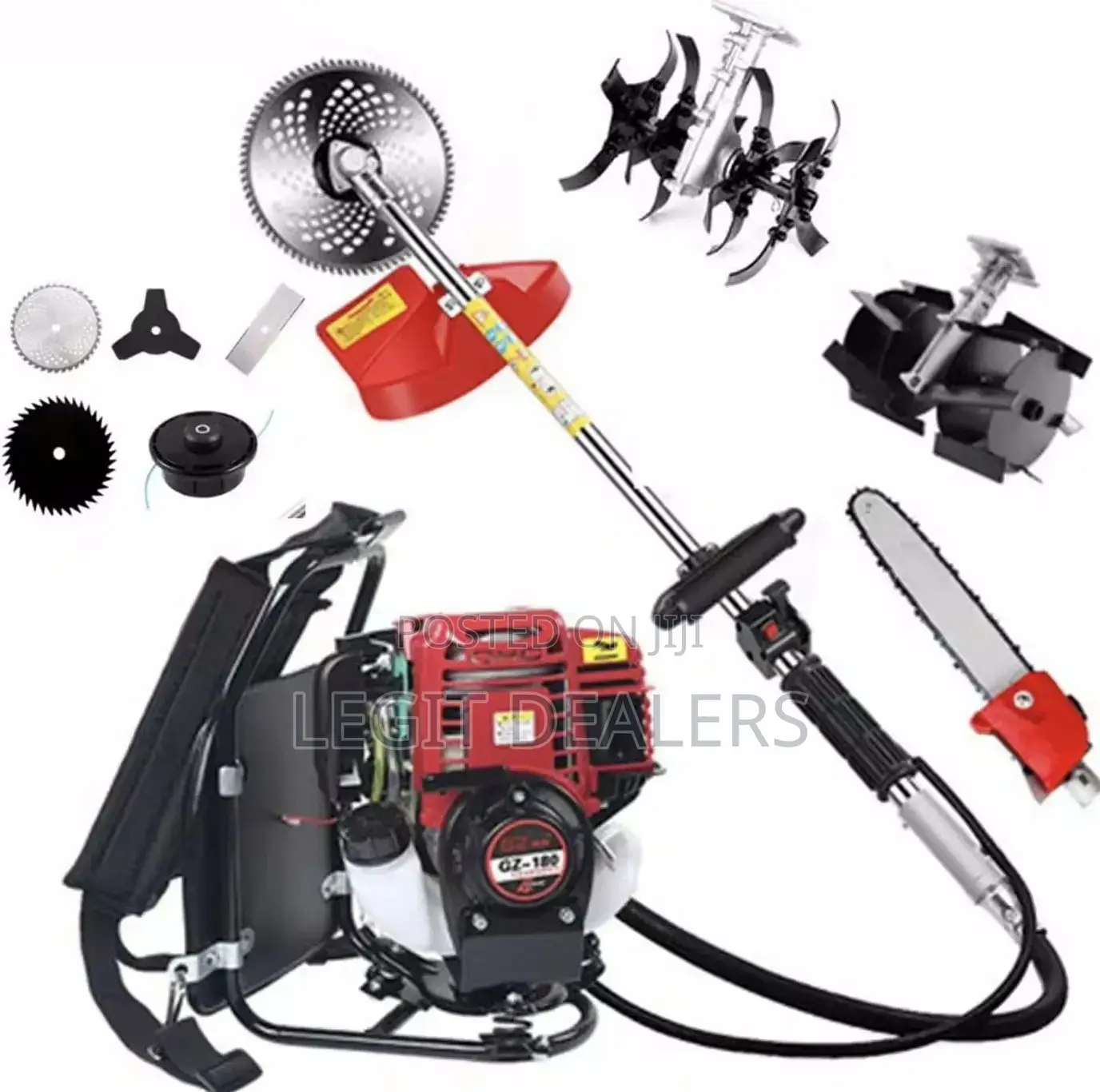 Heavy Duty 10 In1 Multipurpose Brush Cutter and Trimmer