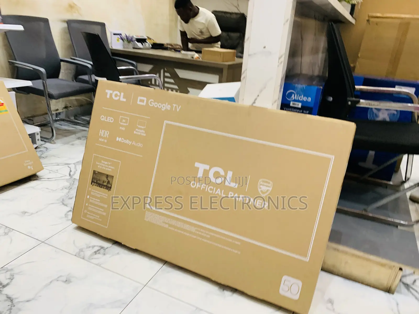 Nice Display TCL-50s5k TCL Tv 50 Smart Satellite Anroid -FHD Qled
