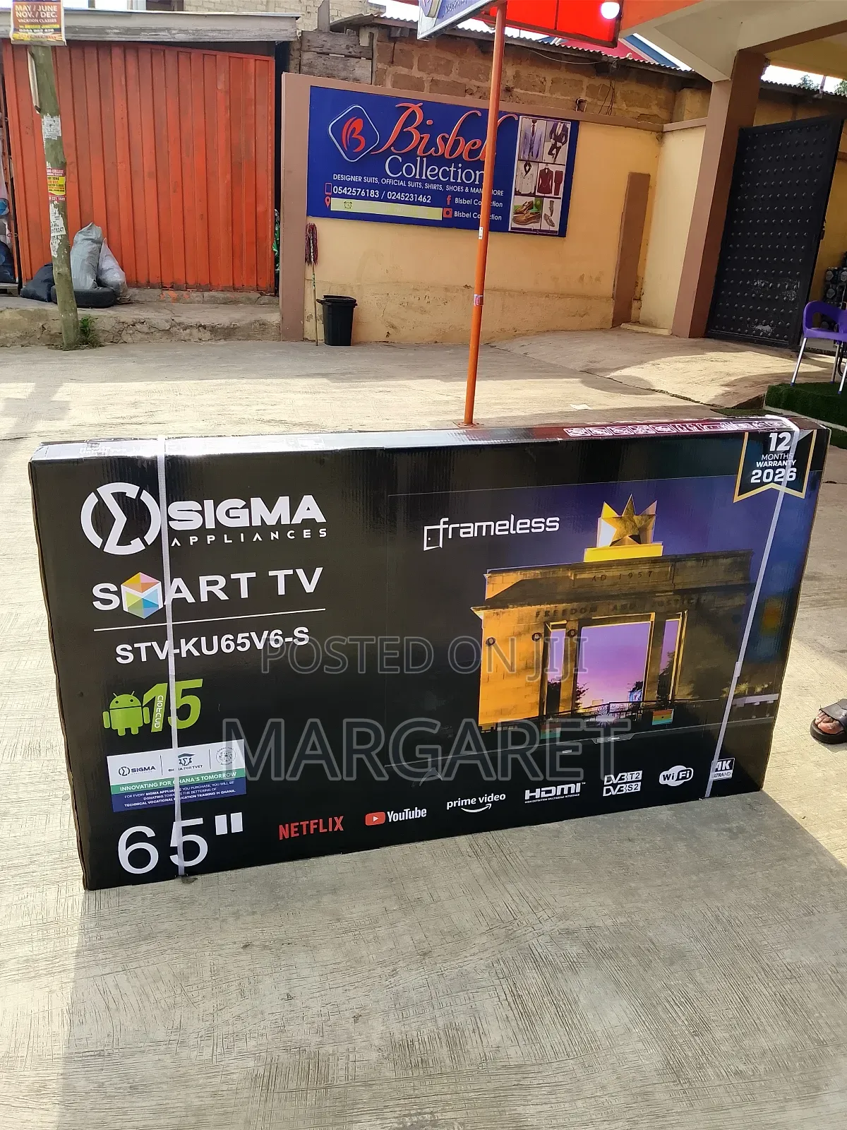 High Quality Sigma 65 Inches Uhd Smart Television