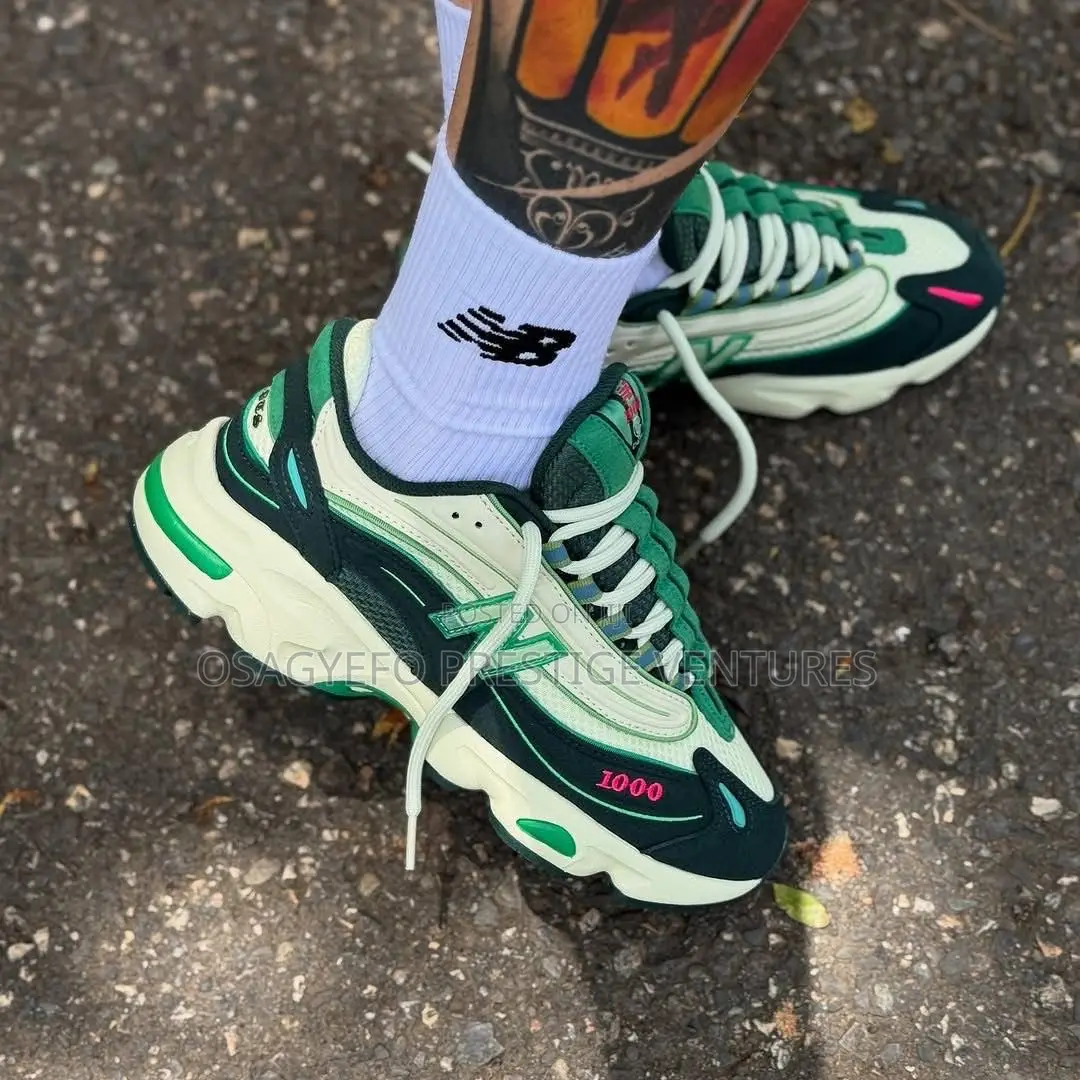 Quality New Balance 1000 Green/White