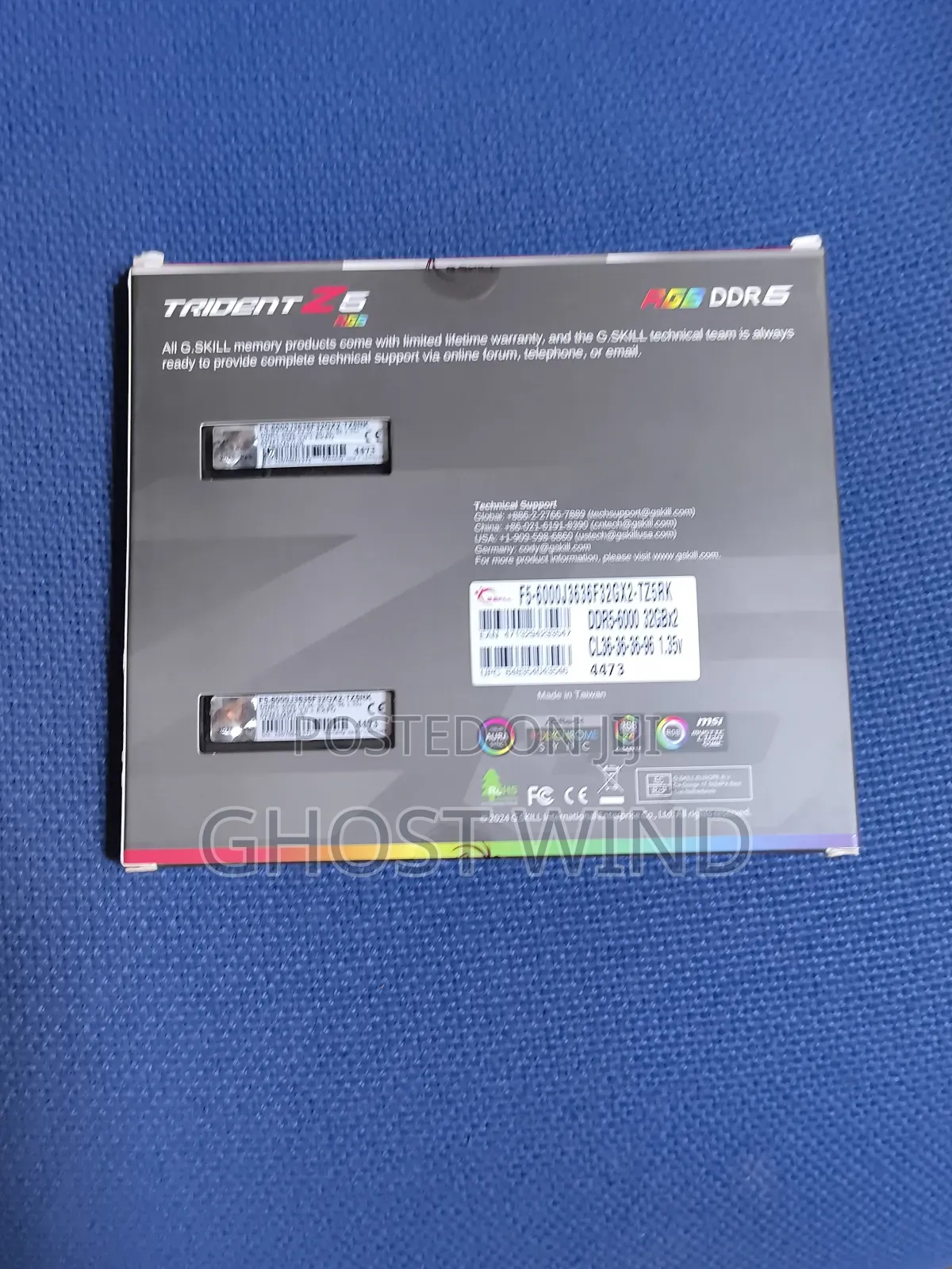 DDR 5 Rams