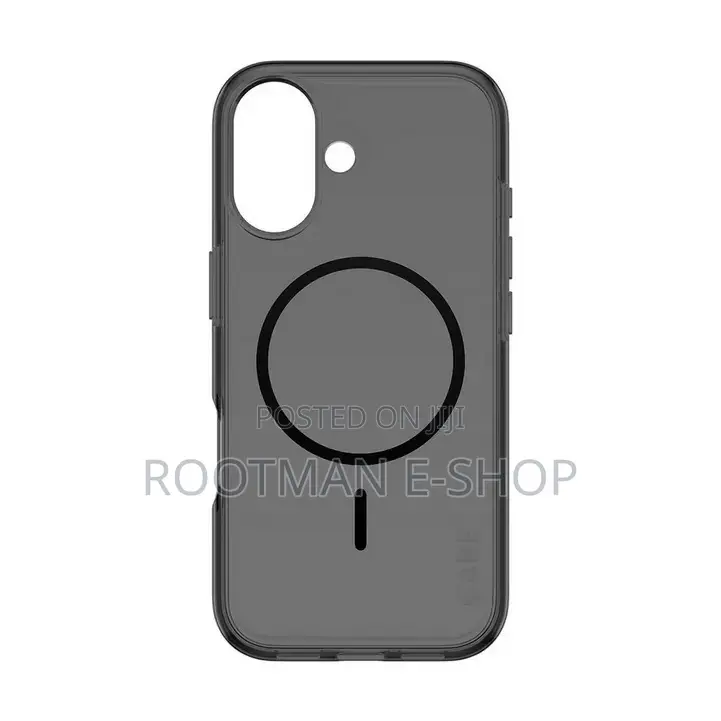 Black Paper Matte Magsafe Case for Apple iPhone 16