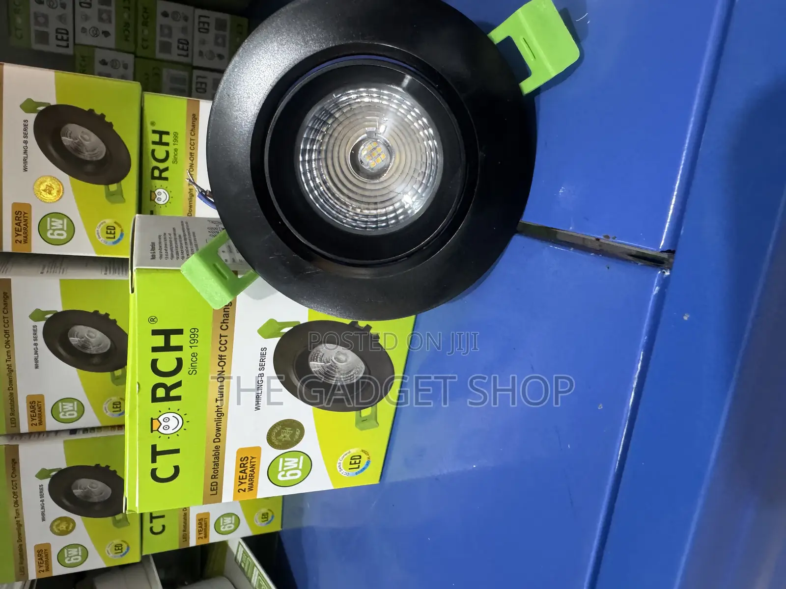 6w Spot Light Ctorch Black Body