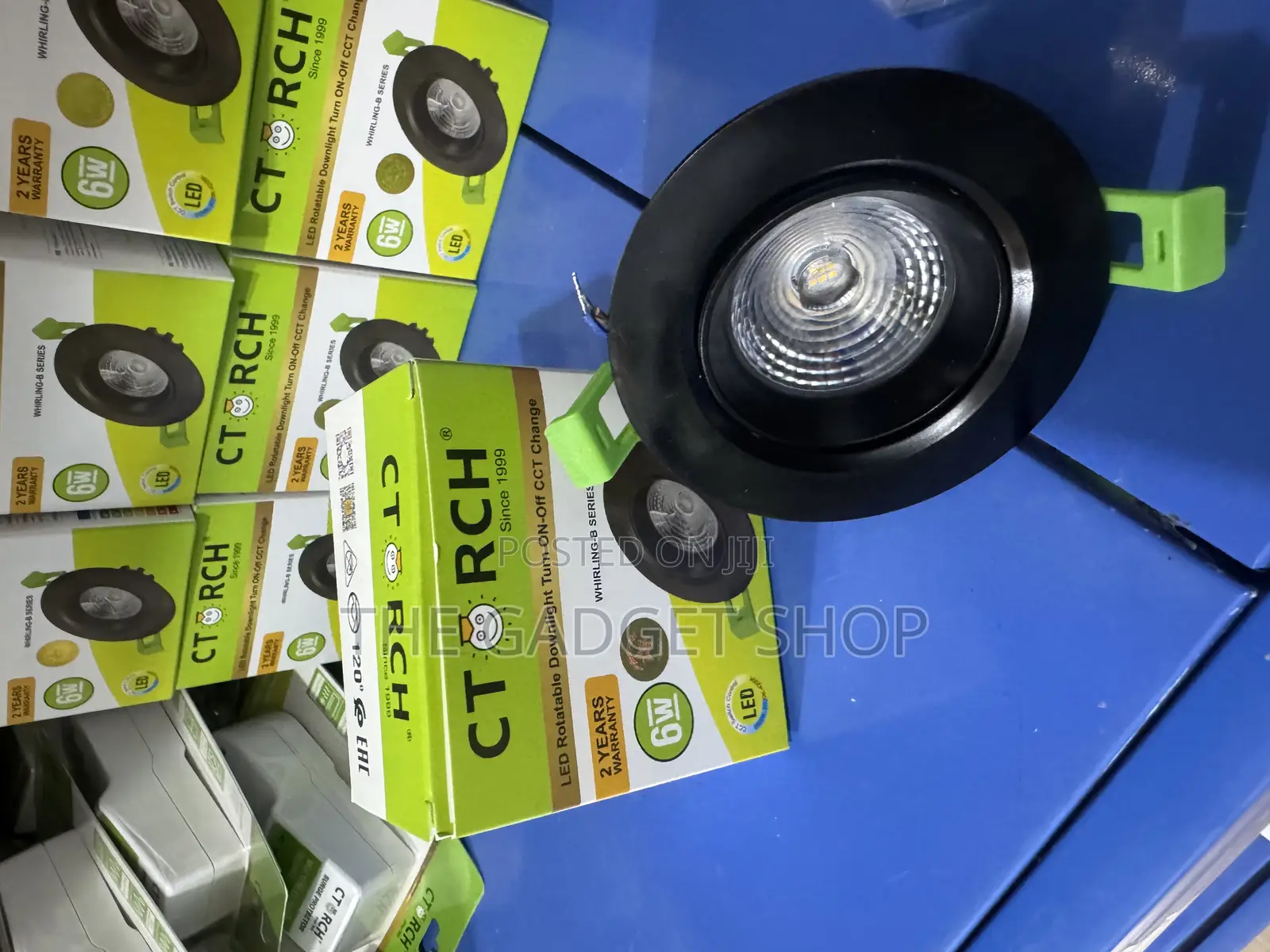 6w Spot Light Ctorch Black Body
