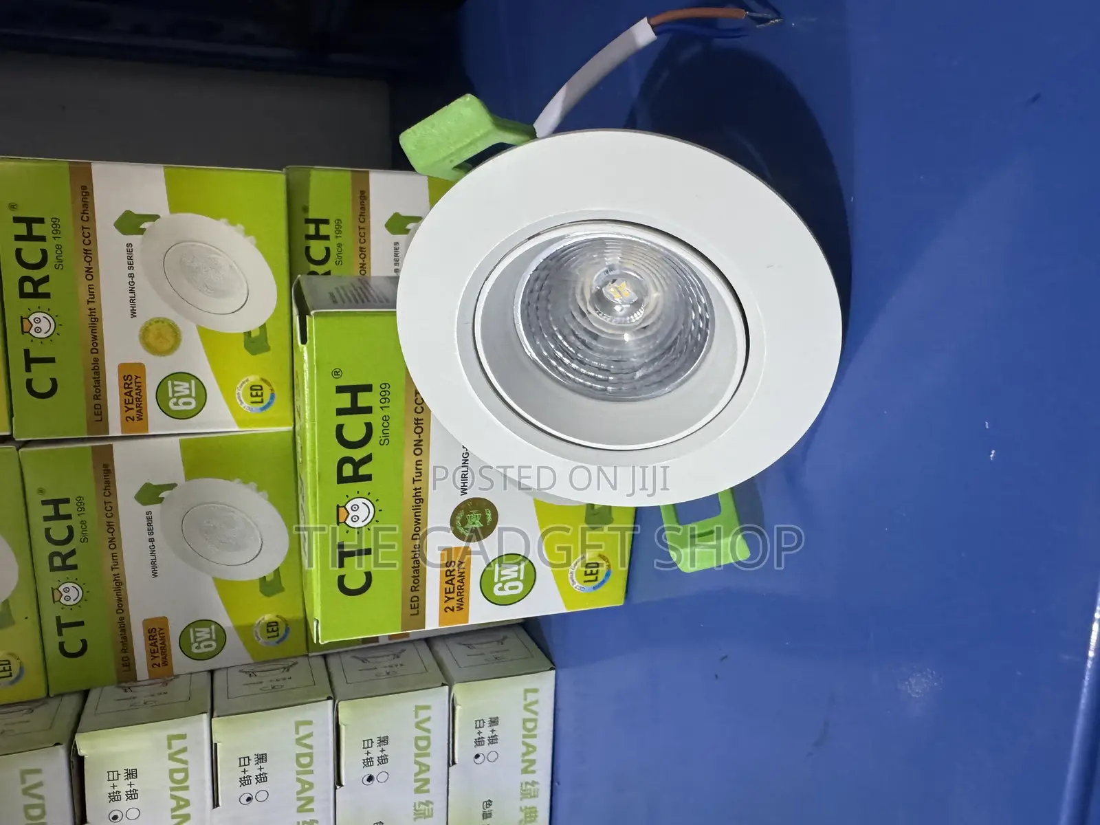6w Spot Light Ctorch White Body