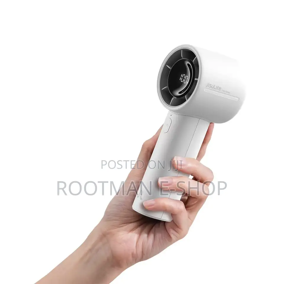 Jisulife New Mini Portable Fan , 5000mah Battery Long-Lasting Power