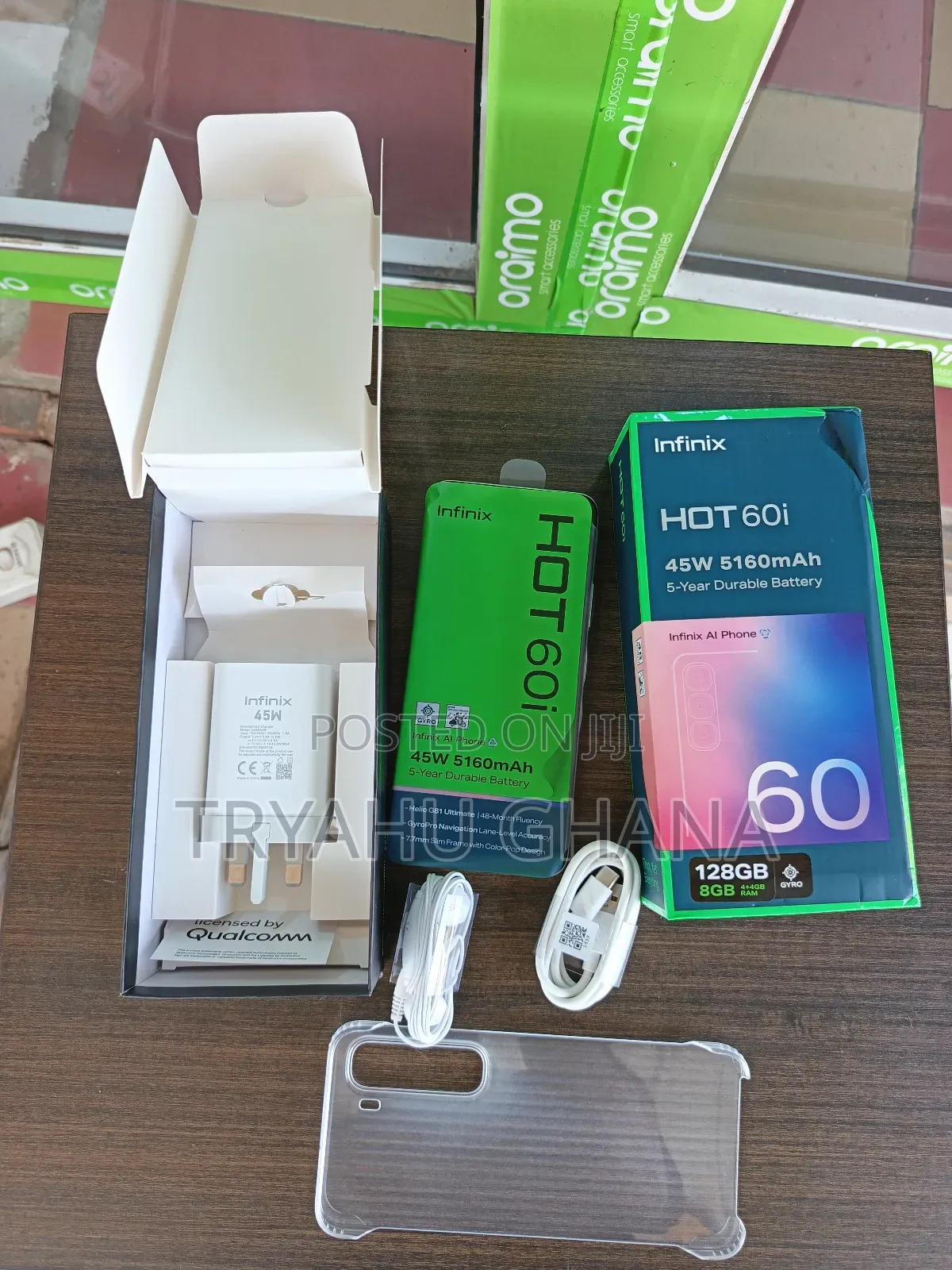 New Infinix Hot 60i 128 GB Silver