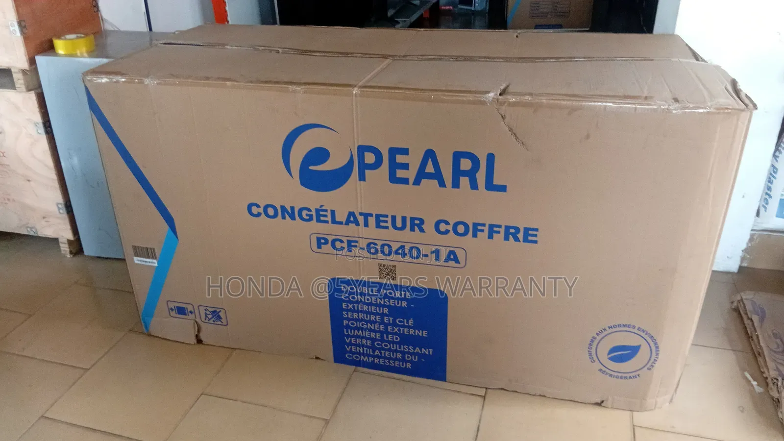 Pearl 508l Large Capacity Chest Freezer – Double Door