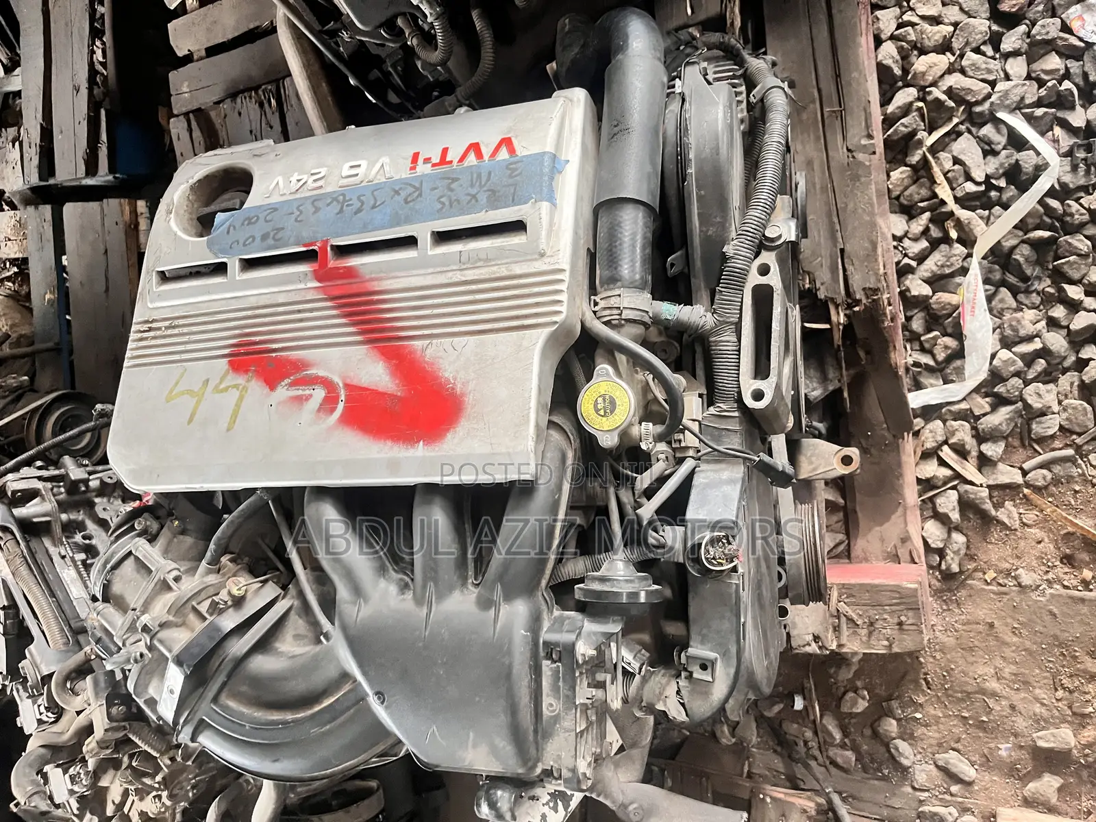 Toyota Highlander Engine 2005 3mz