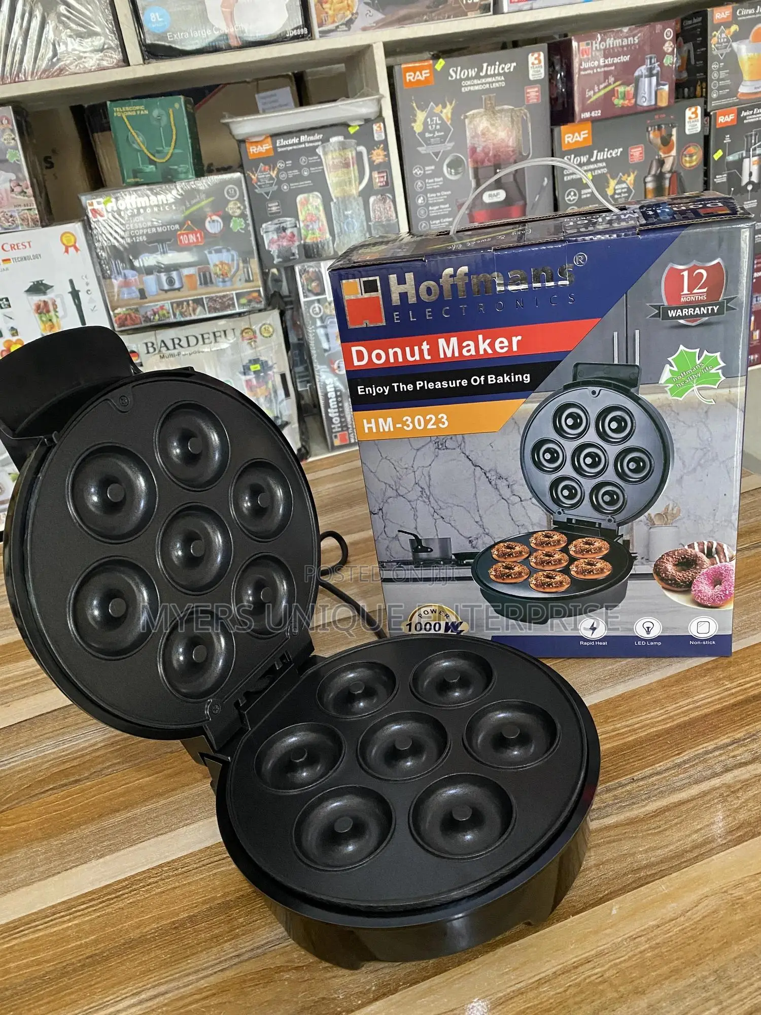 Authentic Hoffman Snack Donut Manufacturing Machine