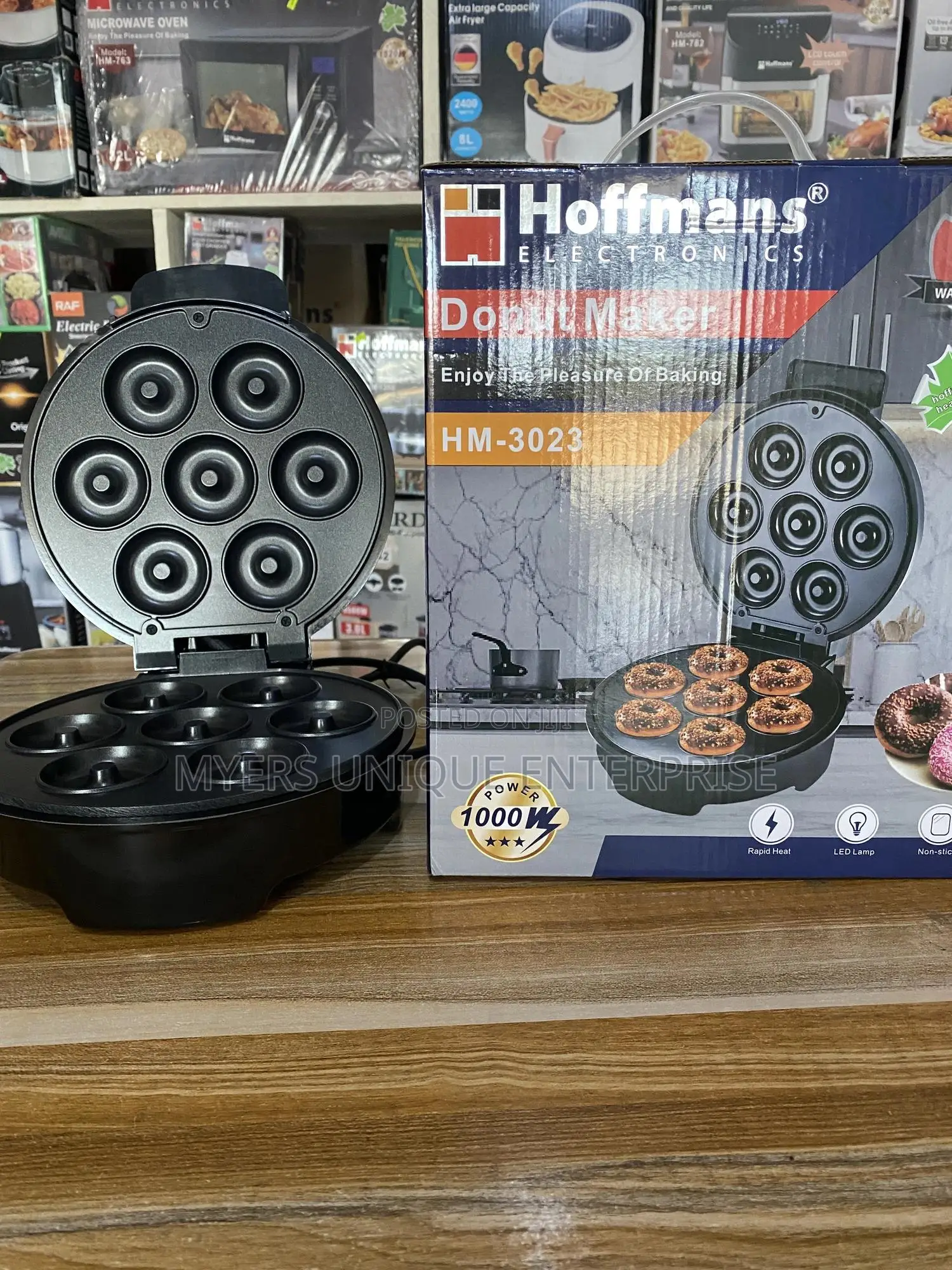7holes Hoffman Professional Donut Maker