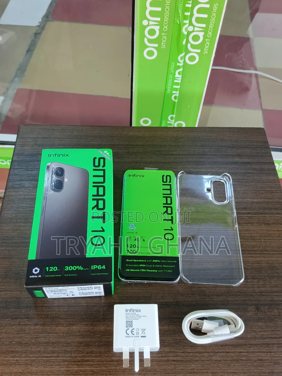 New Infinix Smart 10 64 GB Gray