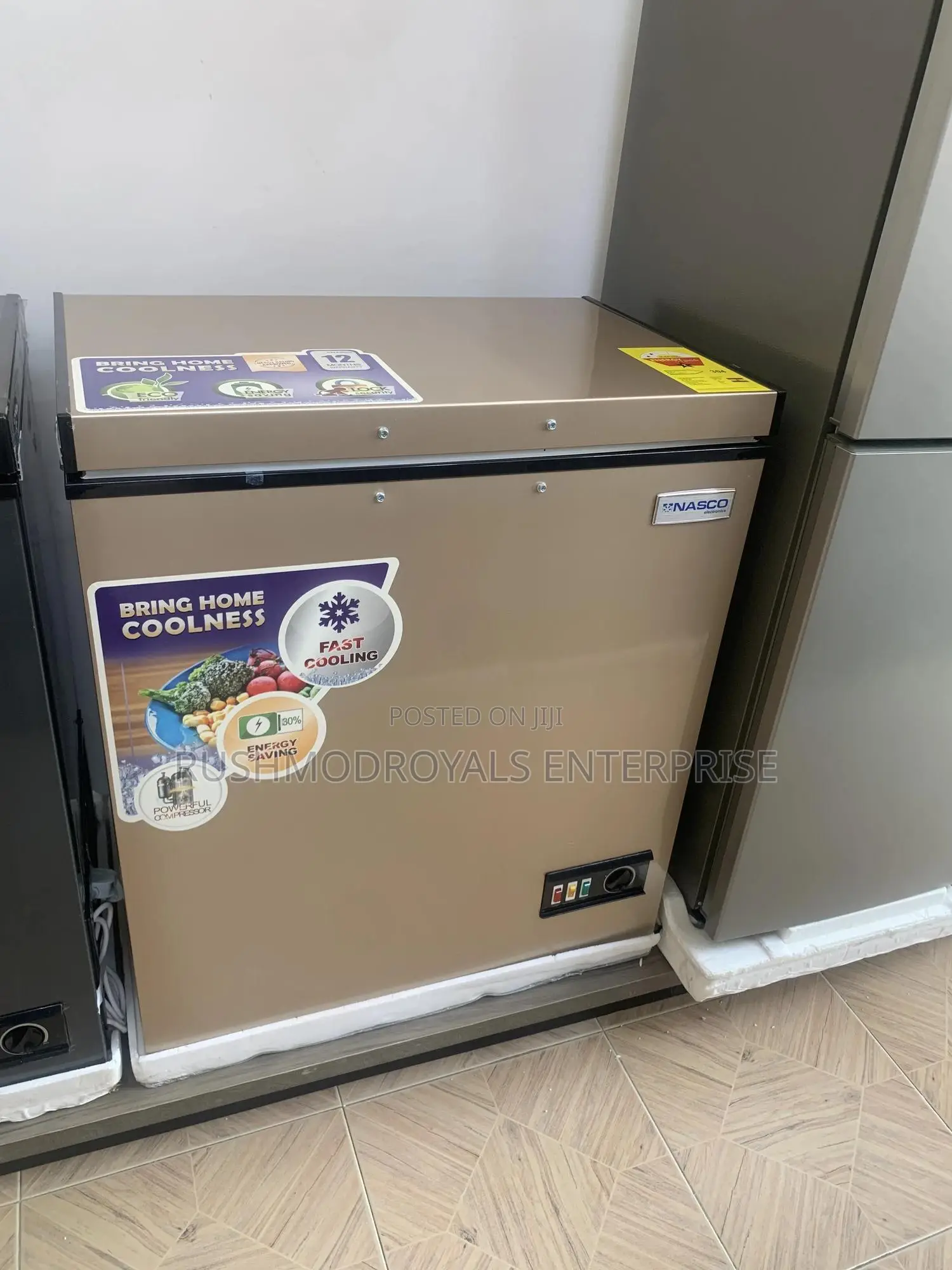 Nasco 150l Compact Chest Freezer - Nas-200fl (Energy Efficient)