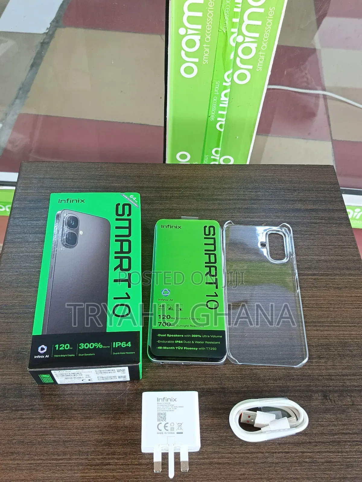 New Infinix Smart 10 64 GB Gray