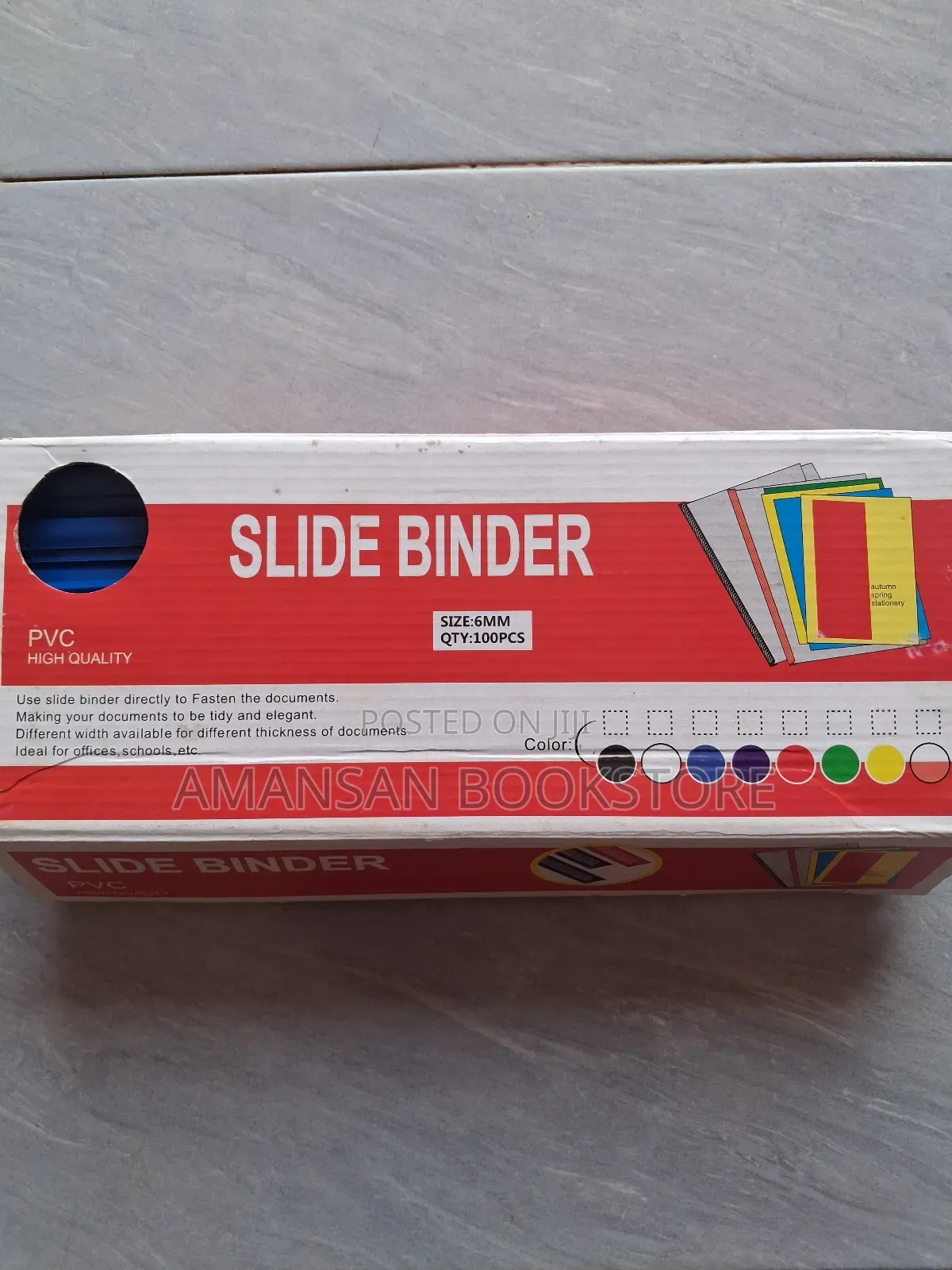 Slide Binder 6mm