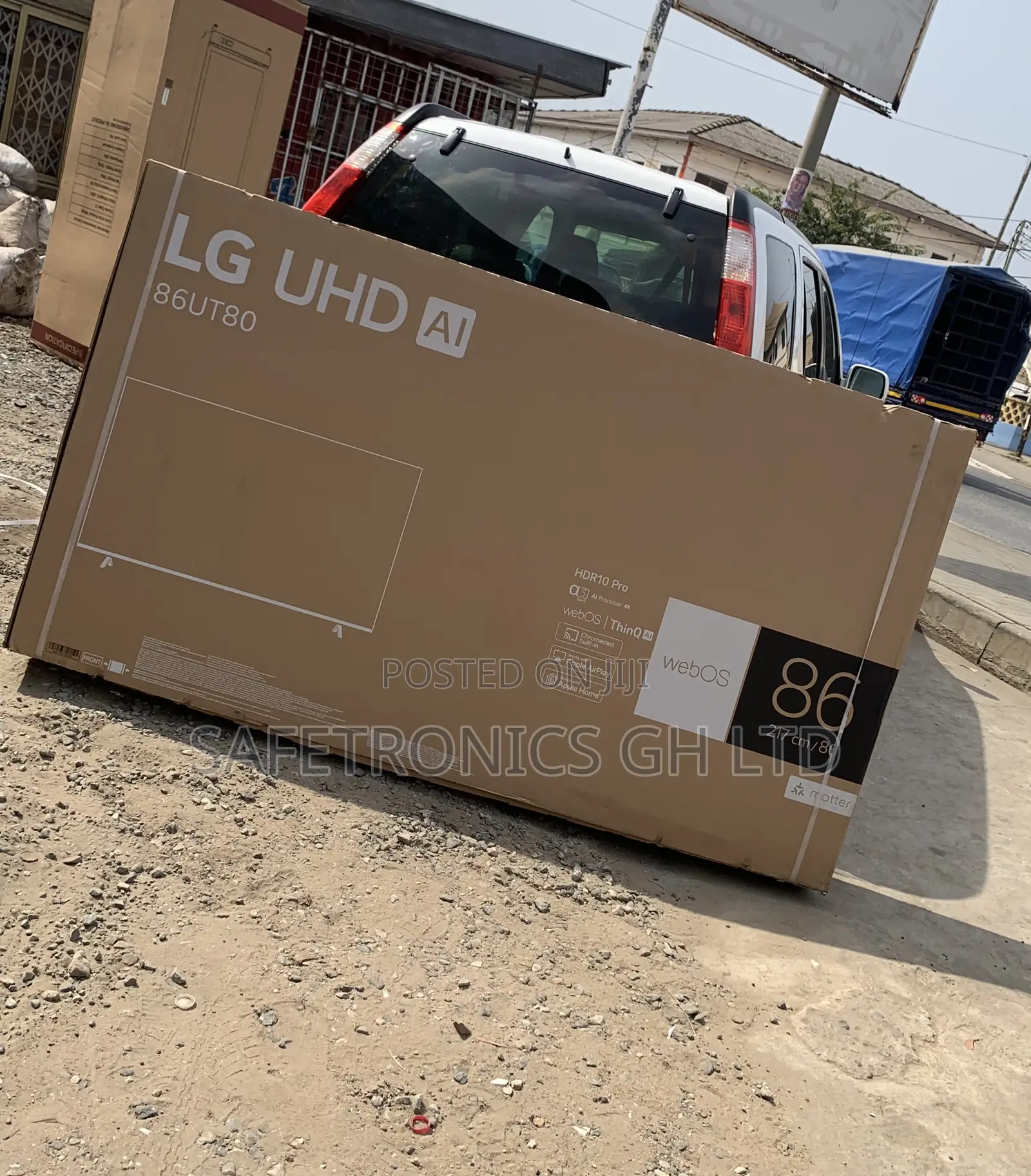 Smart Uhd Ut80 86 Inch Android Frameless Lg Electric Tv