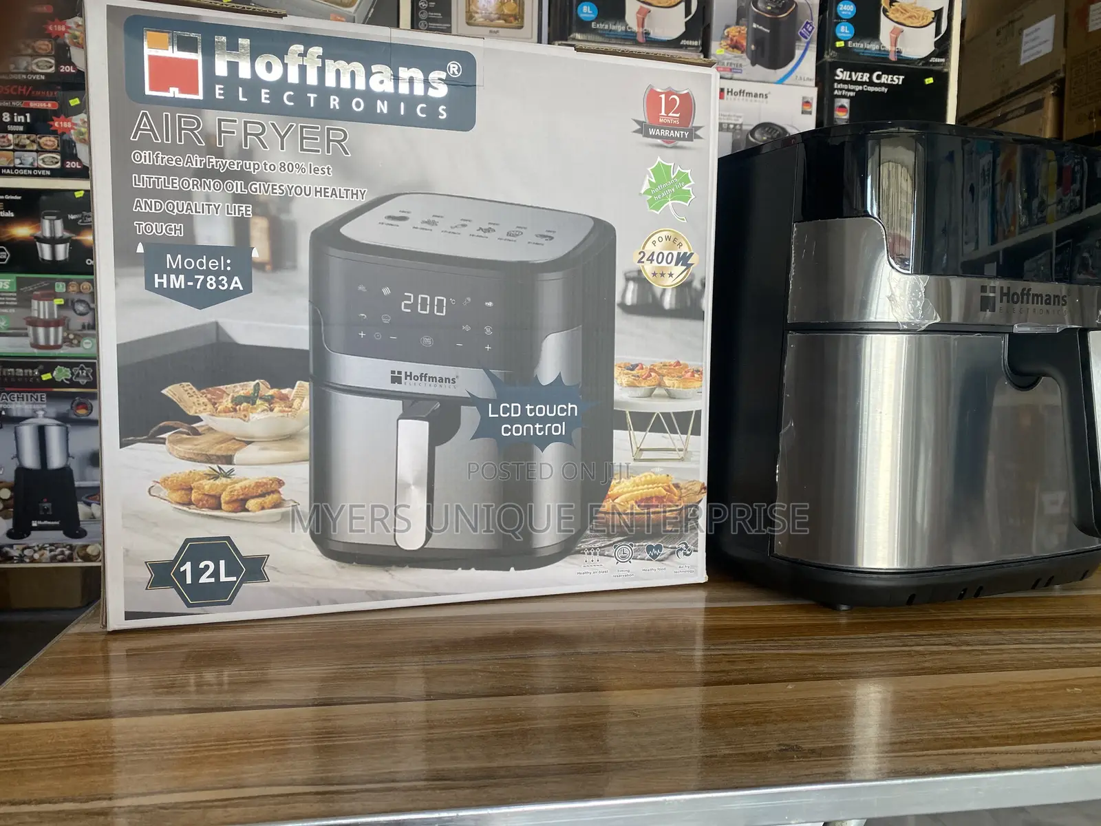 Hoffmans Healthy Air Blast Air Fryer Technology