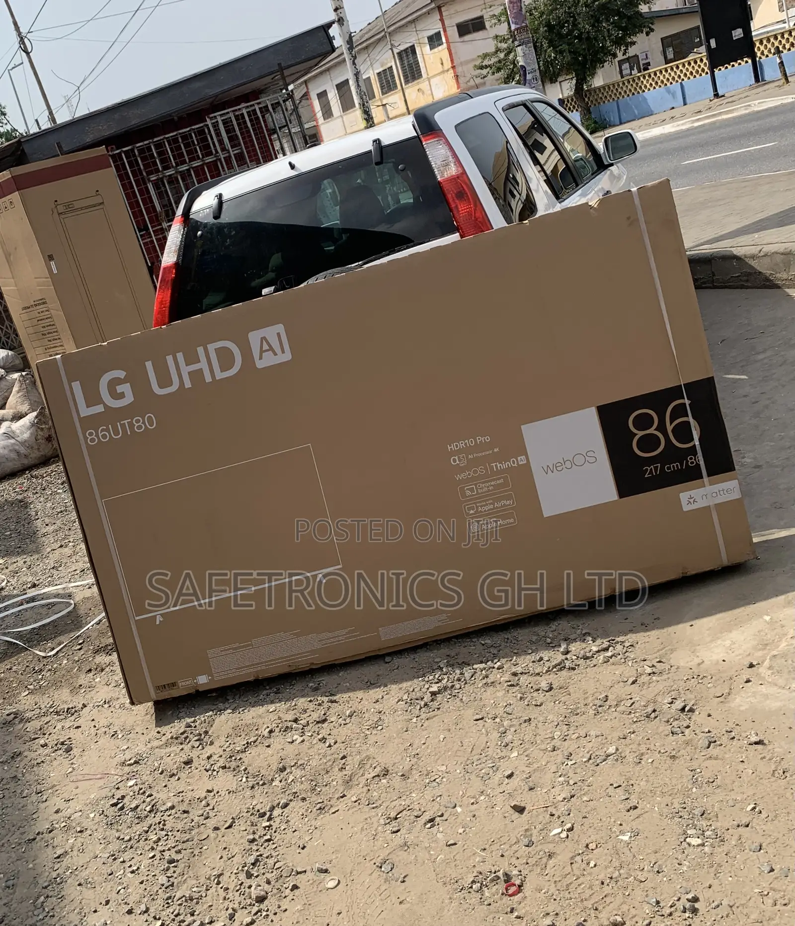 Original 86 Inch Smart Uhd Android Frameless Lg Ut80 Tv