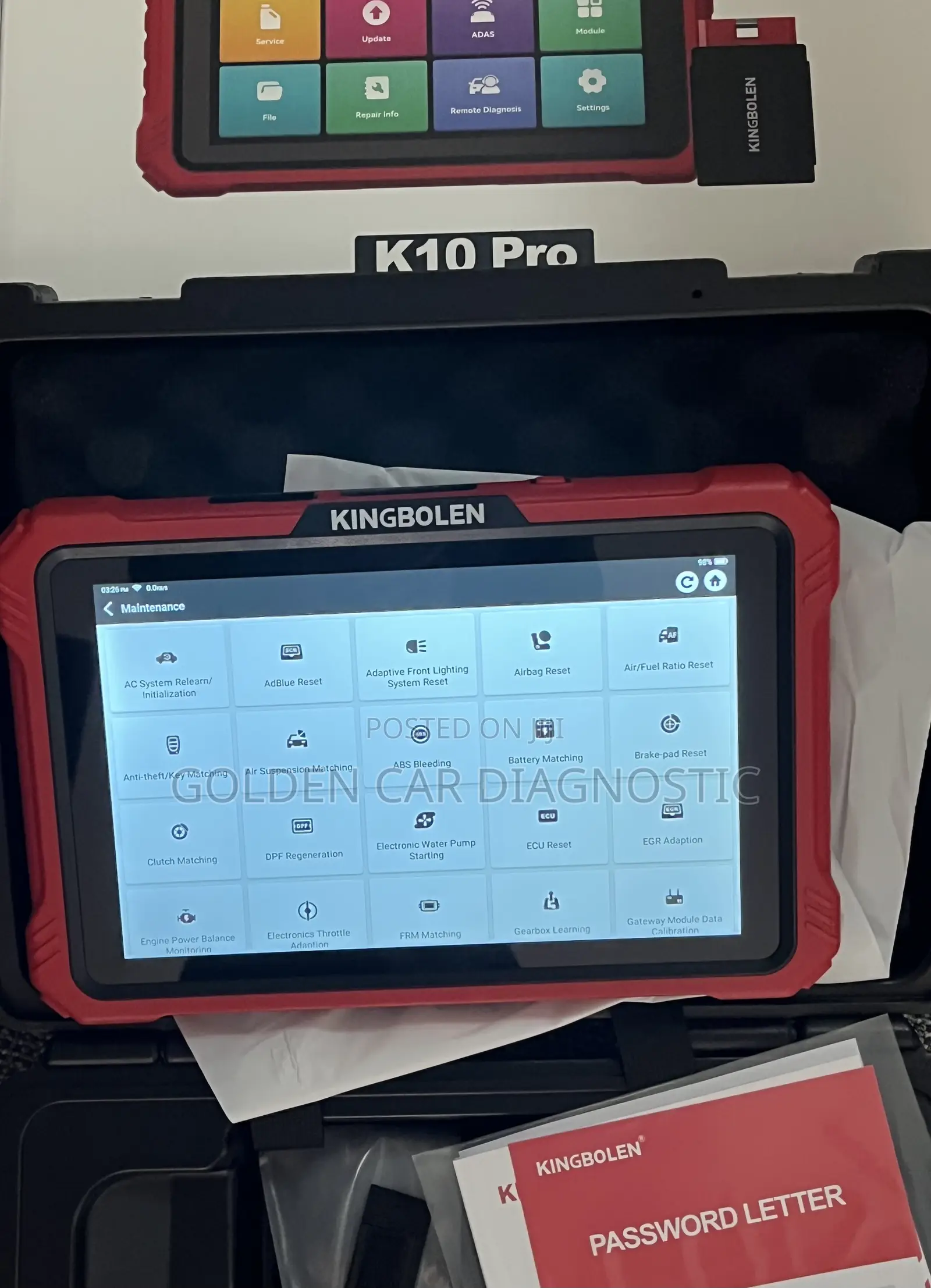 Kingbolen K10 Pro Obd2 Diagnostic Scanner