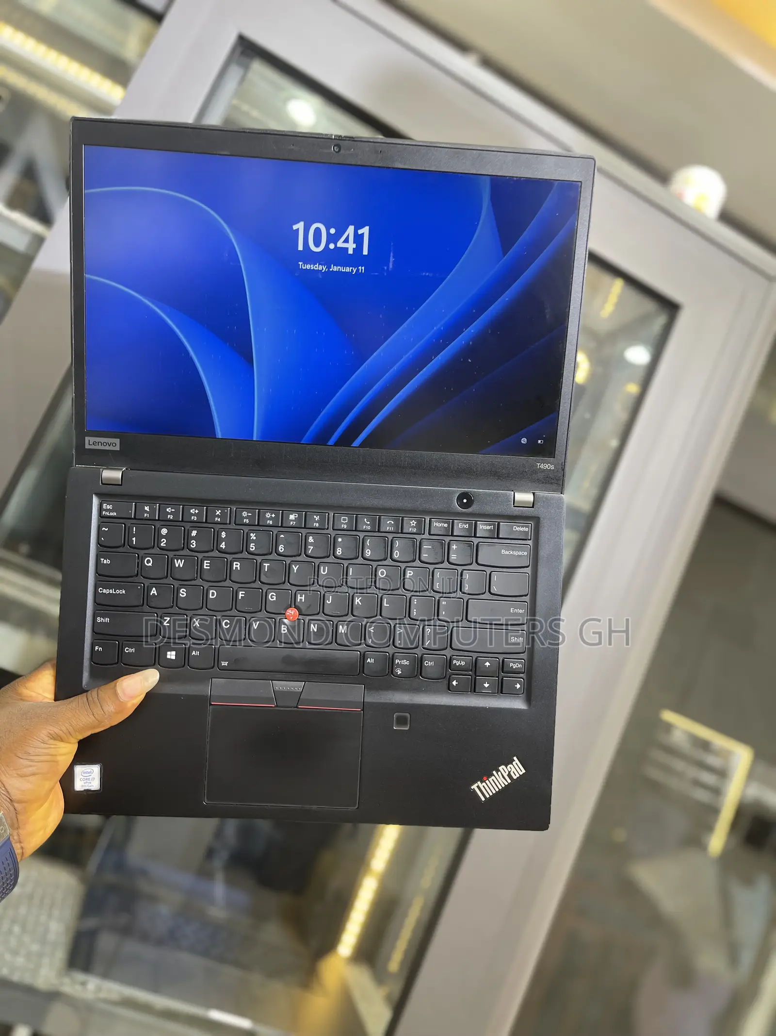 Laptop Lenovo Thinkpad T490s 8GB Intel Core i7 SSD 256GB