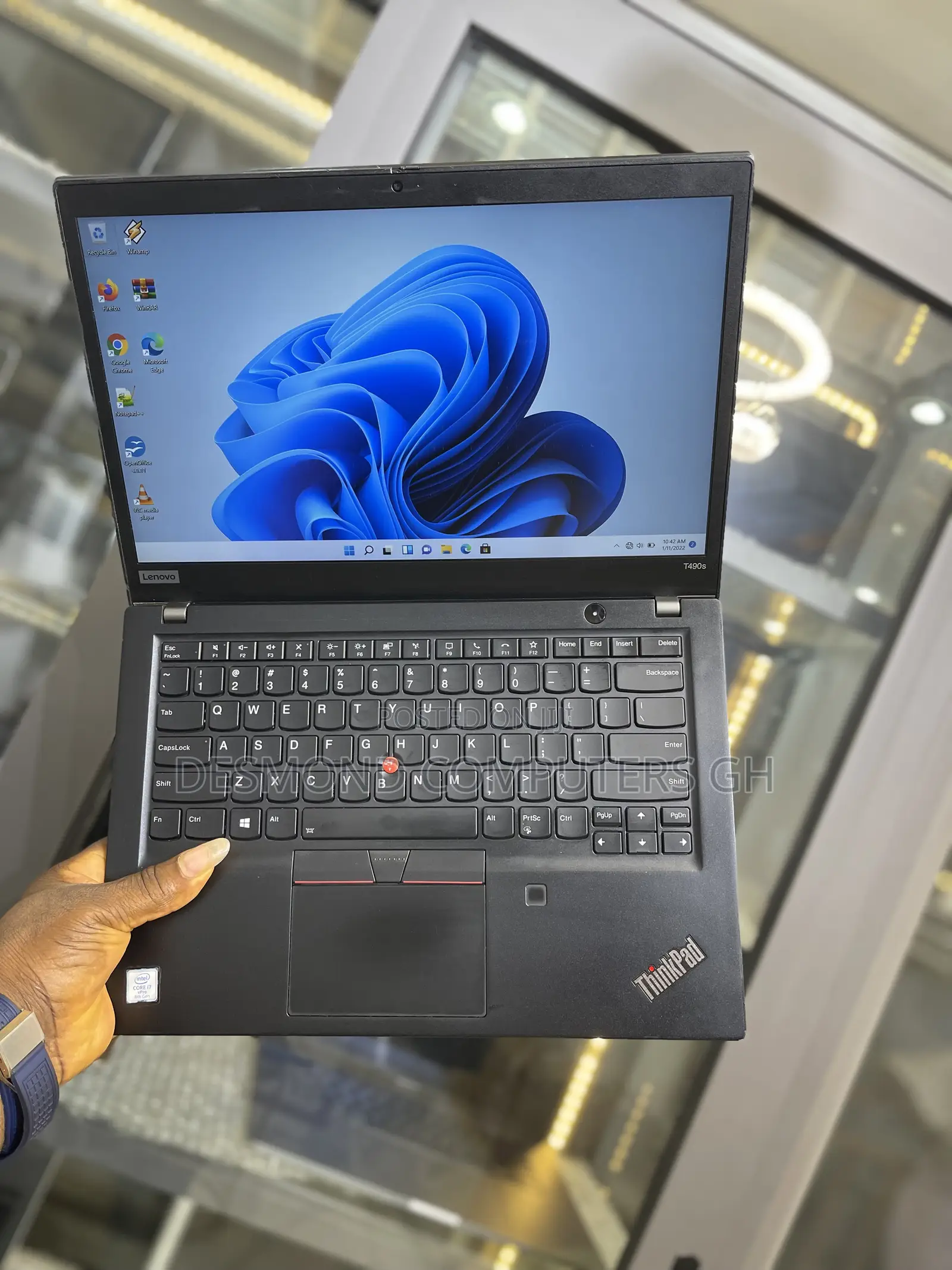 Laptop Lenovo Thinkpad T490s 8GB Intel Core i7 SSD 256GB